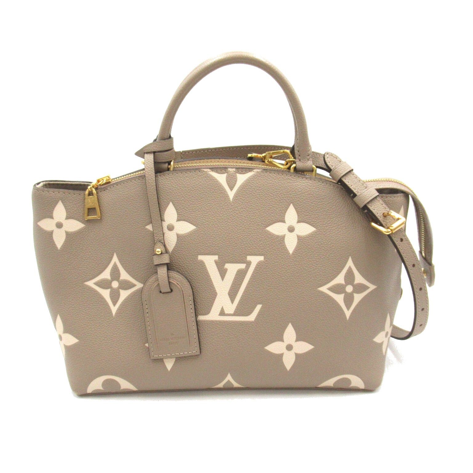 Louis Vuitton Petit Palais Pm Shoulder Bag Leather Monogram