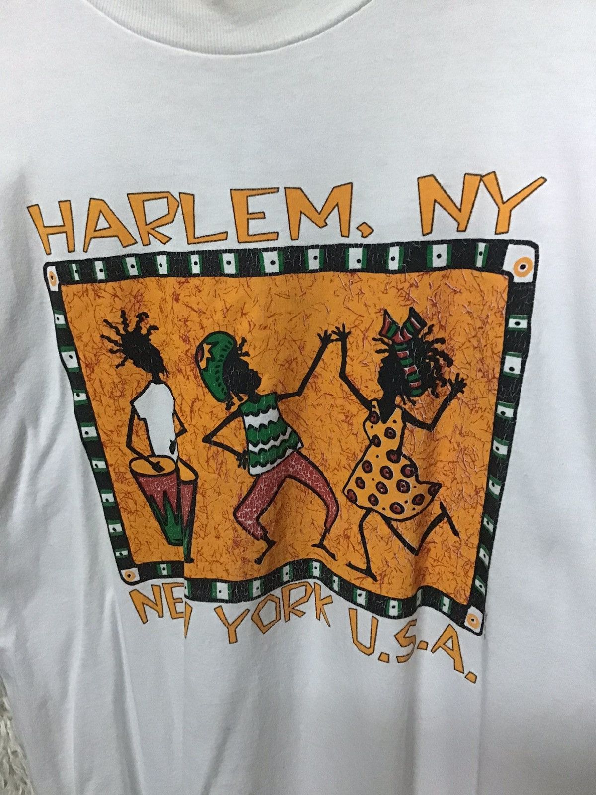 Vintage Vintage Harlem NY USA Size US L / EU 52-54 / 3 - 2 Thumbnail