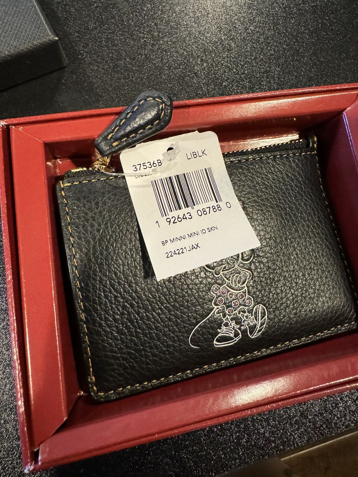 Coach Disney x Coach Minni Mouse Mini ID wallet Size ONE SIZE - 2 Thumbnail