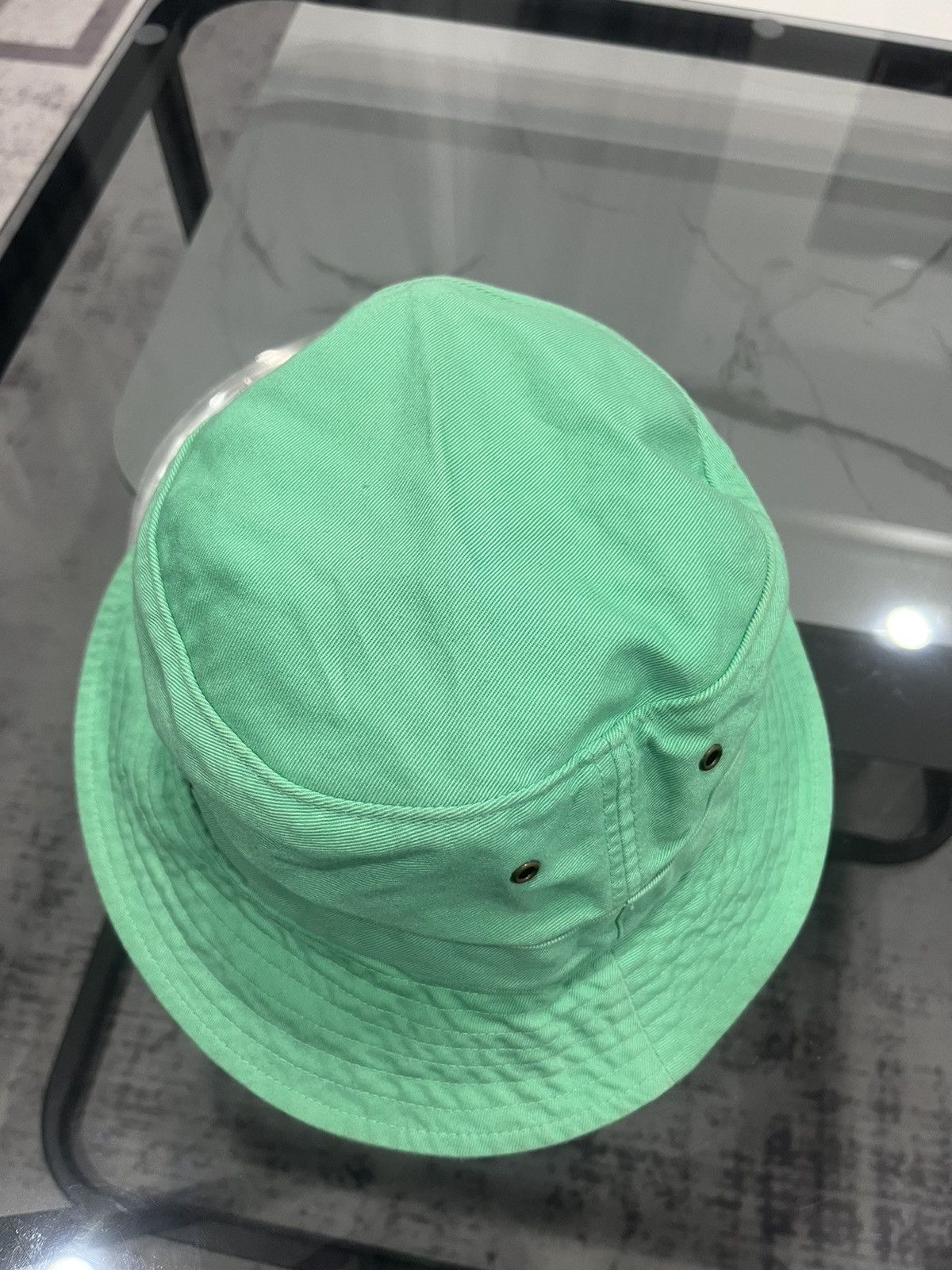 Polo Ralph Lauren × Vintage RARE VINTAGE POLO SMALL PONY BUCKET HAT Size ONE SIZE - 9 Thumbnail