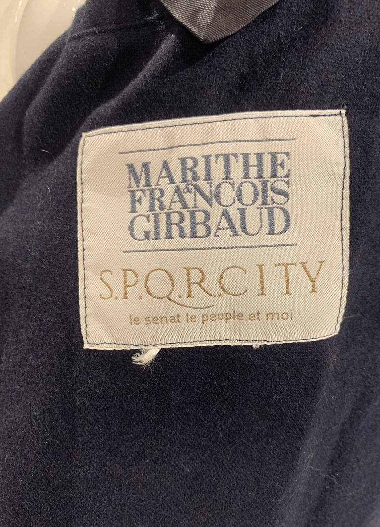 Marithe + Francois Girbaud Marithe Francois Girbaud 1990s Double Beasted Maxi Coat Size M / US 6-8 / IT 42-44 - 10 Thumbnail