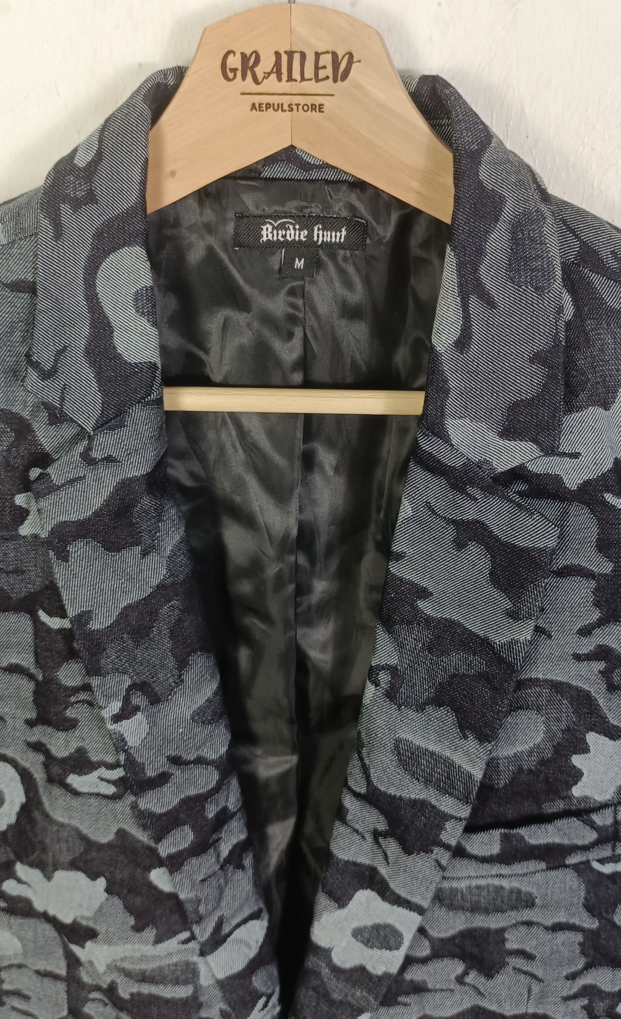 If Six Was Nine Birdie Hunt Comouflaged Coat Jacket Ifsixwasnine lgb style Size US M / EU 48-50 / 2 - 6 Thumbnail