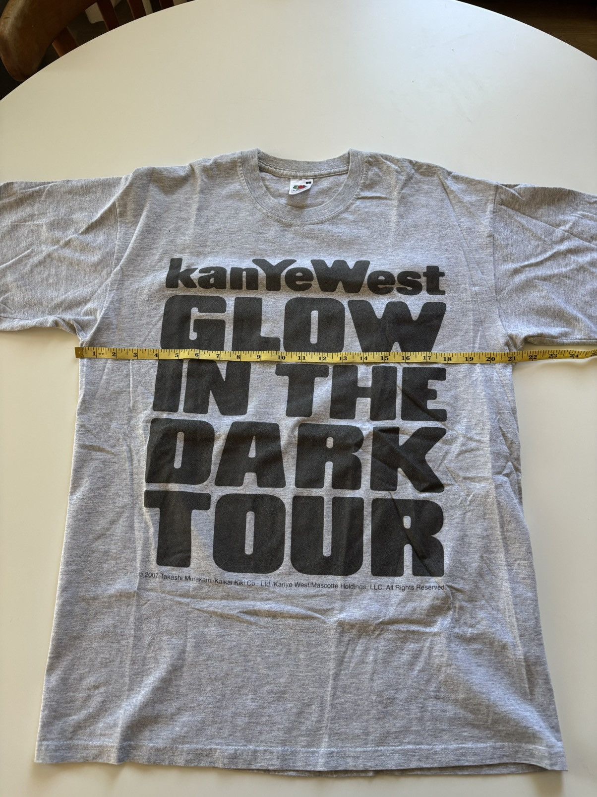 Kanye West Kanye glow in the dark tour tee Size US L / EU 52-54 / 3 - 4 Thumbnail