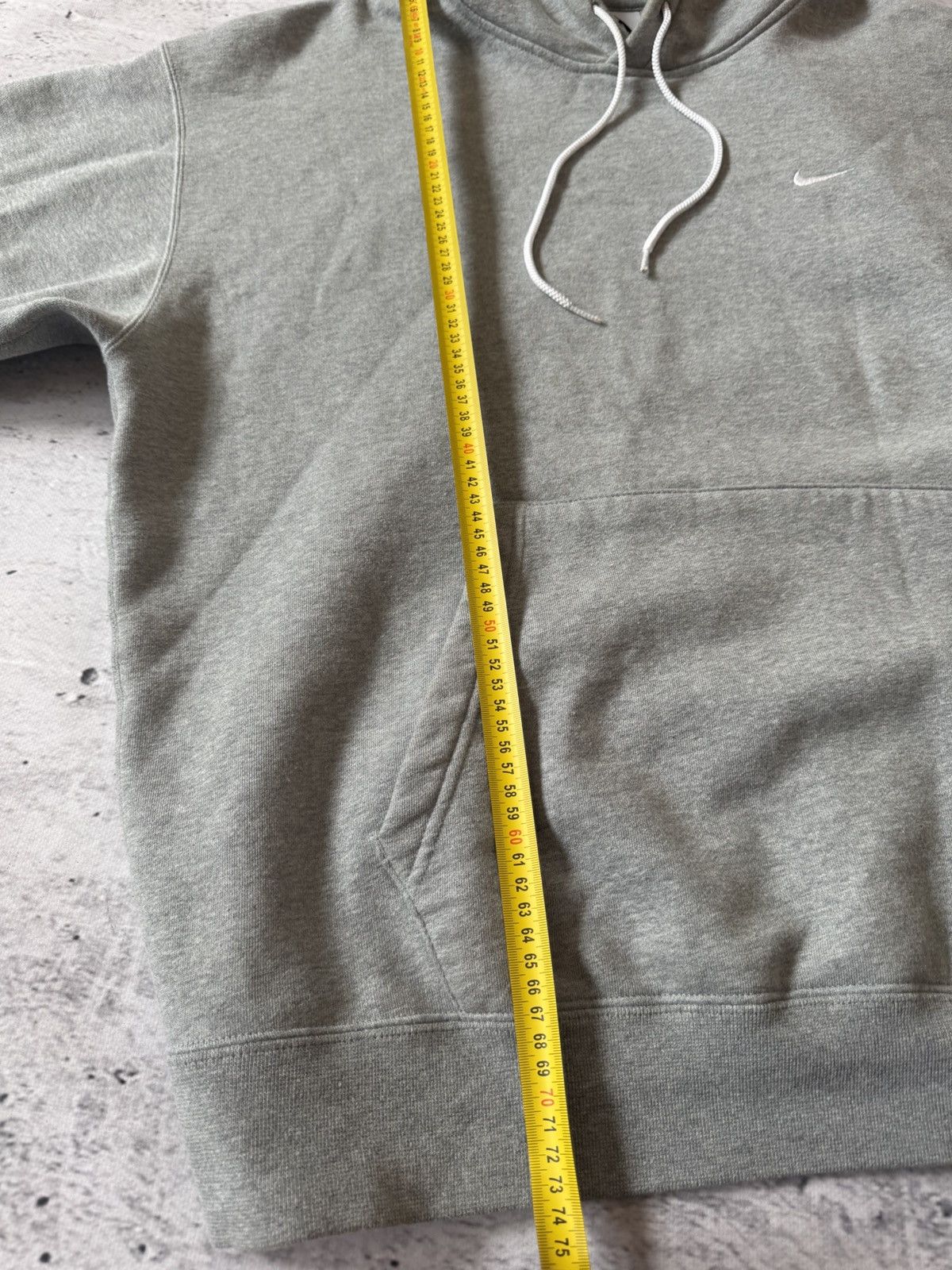 Nike × Vintage NIKE LAB VINTAGE 00s y2k OVERSIZE BAGGY HOODIE BASIC LOGO Size US L / EU 52-54 / 3 - 10 Thumbnail