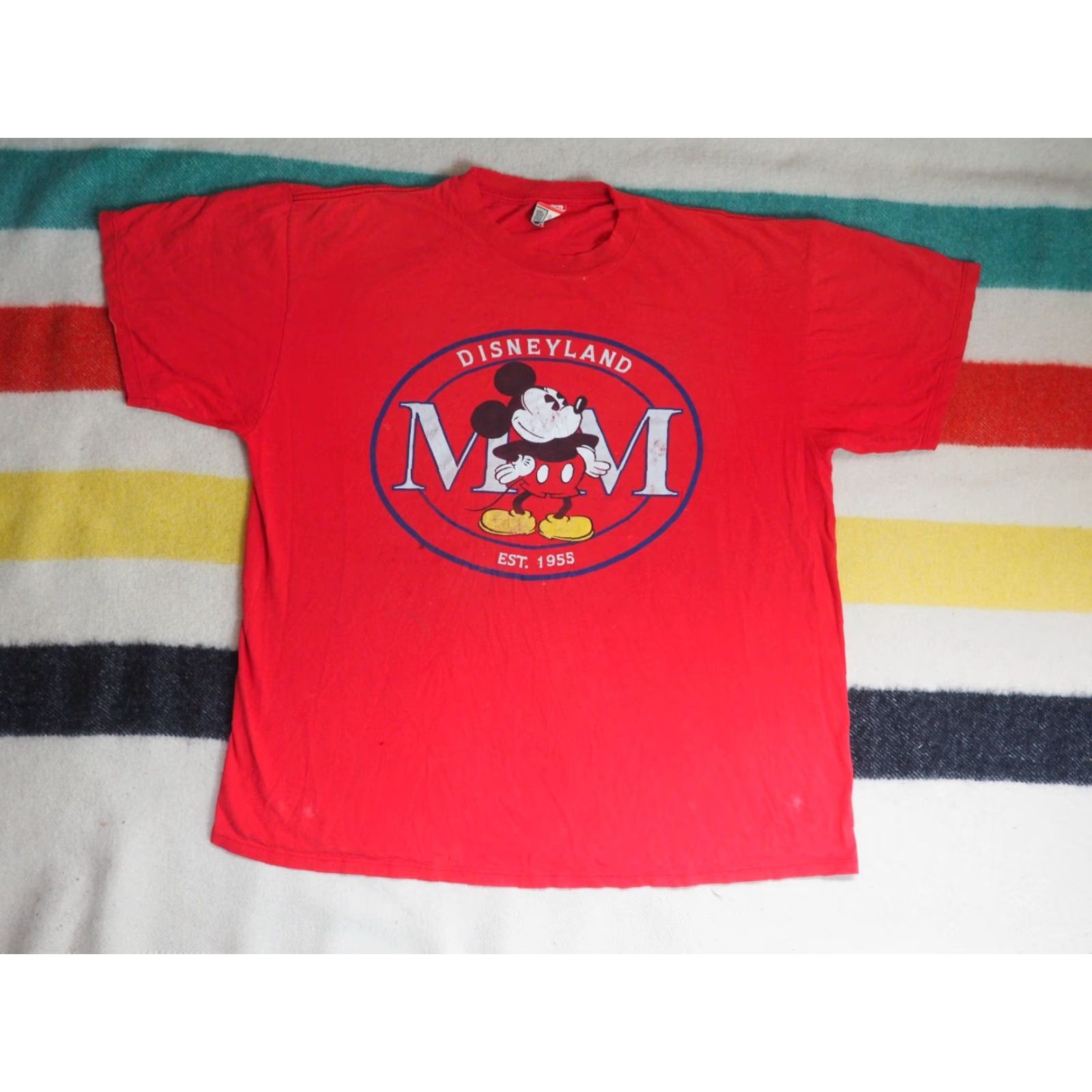 Disney **VTG 90s Disney Red Mickey Mouse Tee T-Shirt 2XL** User: VTG 90s Disney Red Mickey Mouse Tee T-Shirt 2XL Size US XXL / EU 58 / 5 - 2 Thumbnail