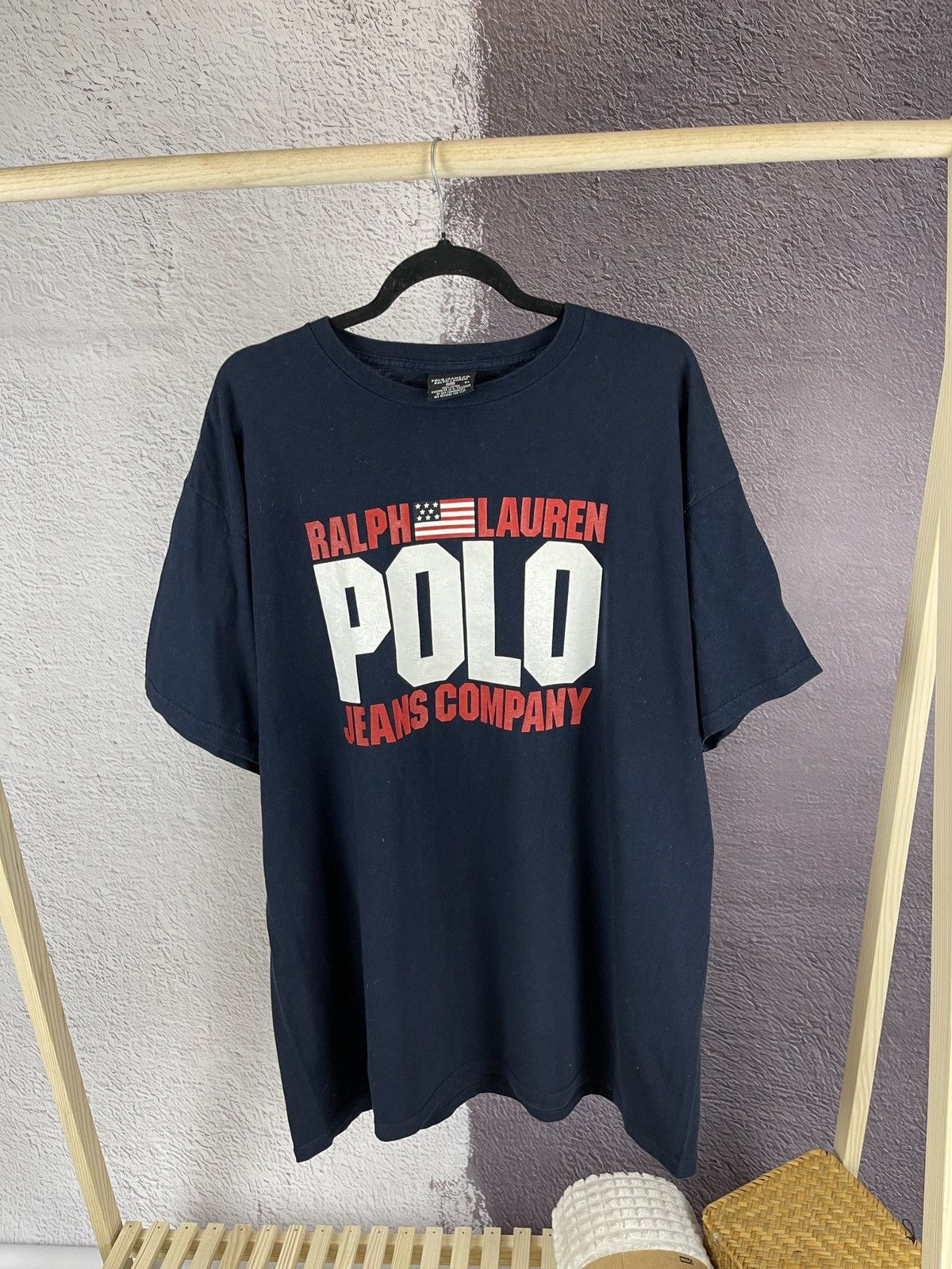 Polo Ralph Lauren Polo Jeans Company Ralph Lauren vintage big logo tee shirt Size US XL / EU 56 / 4 - 1 Thumbnail