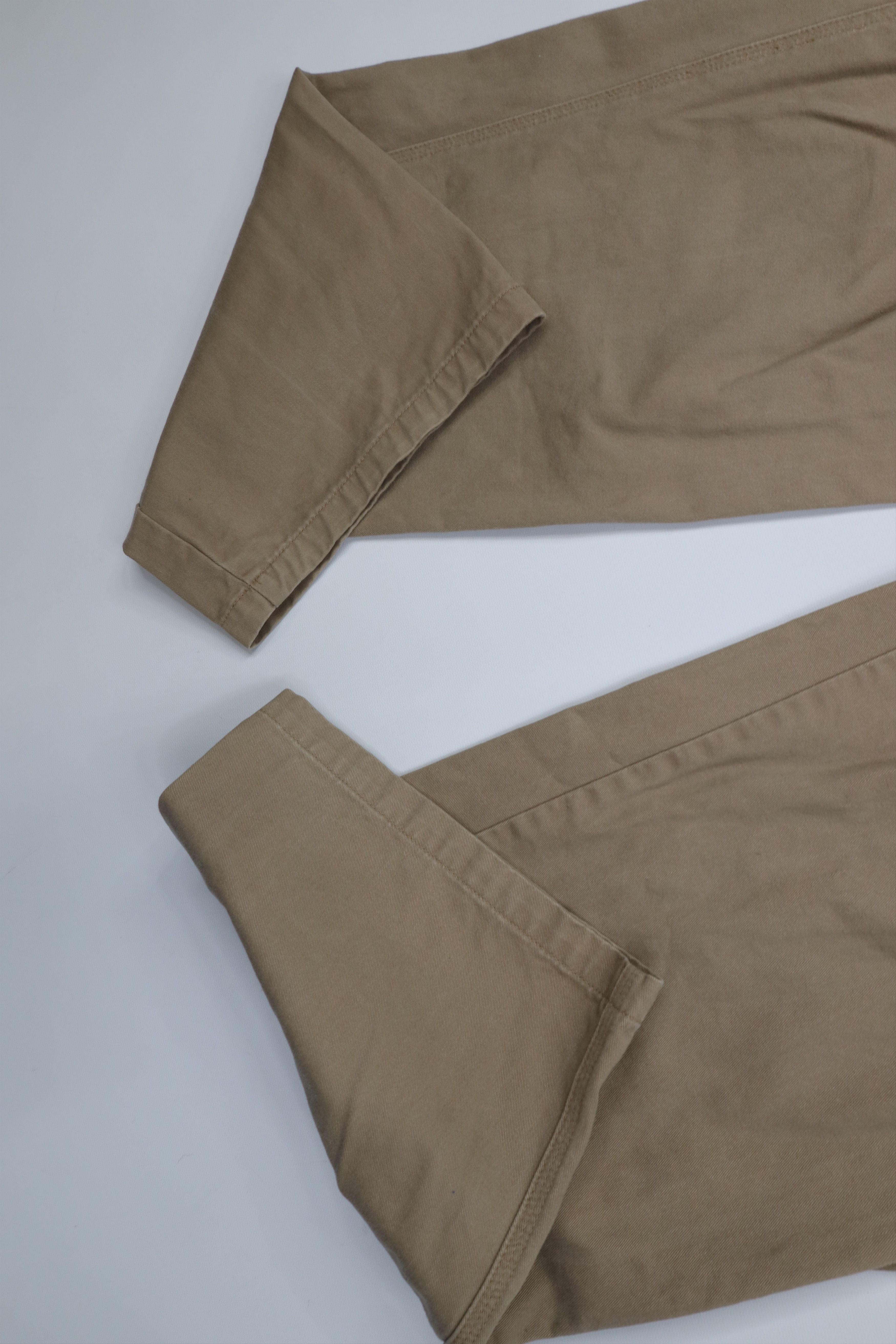 Cabelas Vintage Y2K Cabelas Baggy Wide Leg Cargo Pants Beige Cotton Size US 40 / EU 56 - 5 Thumbnail