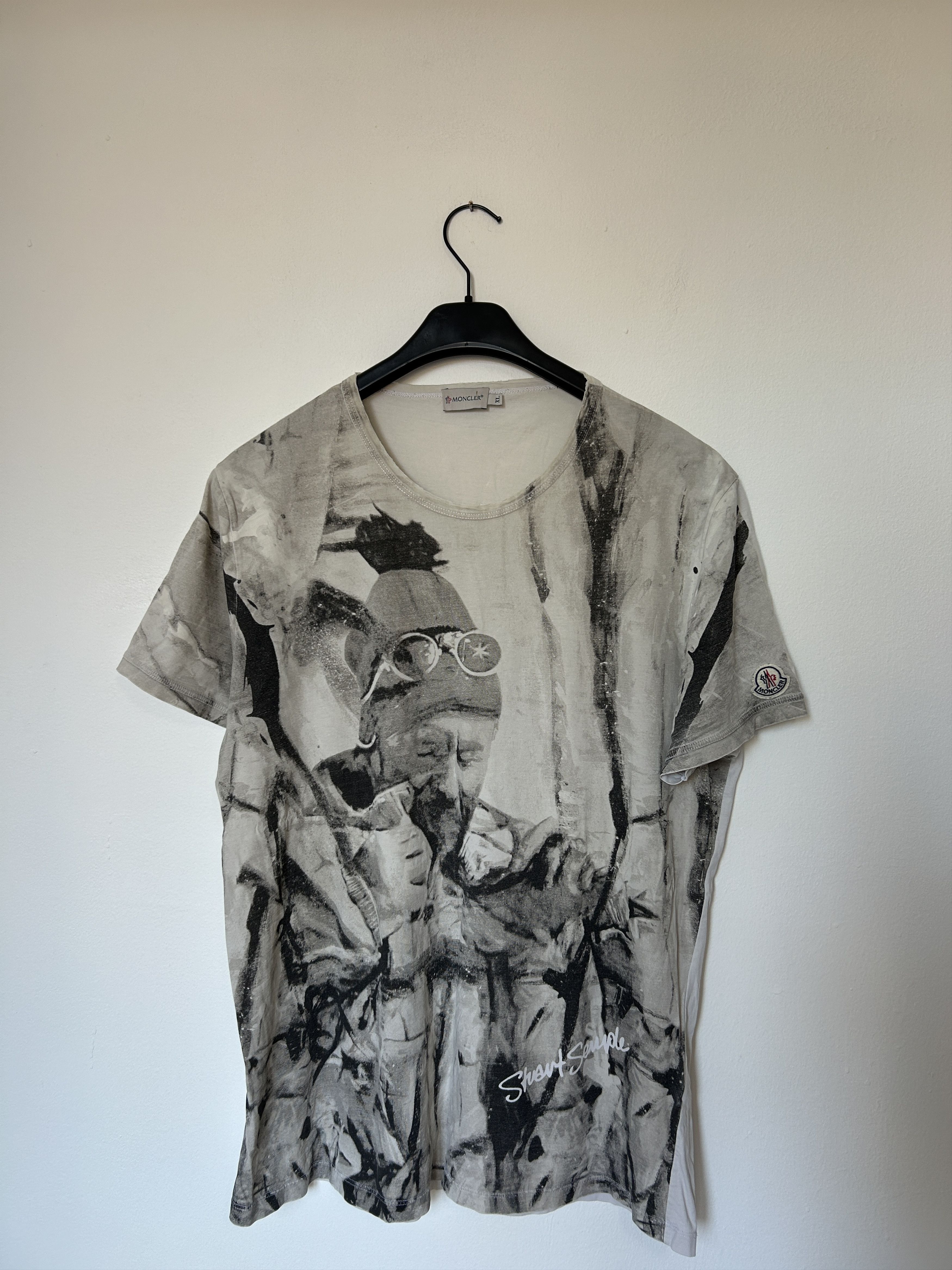 Moncler Moncler Japanese Samurai Logo t-shirt tee Size US L / EU 52-54 / 3 - 1 Thumbnail