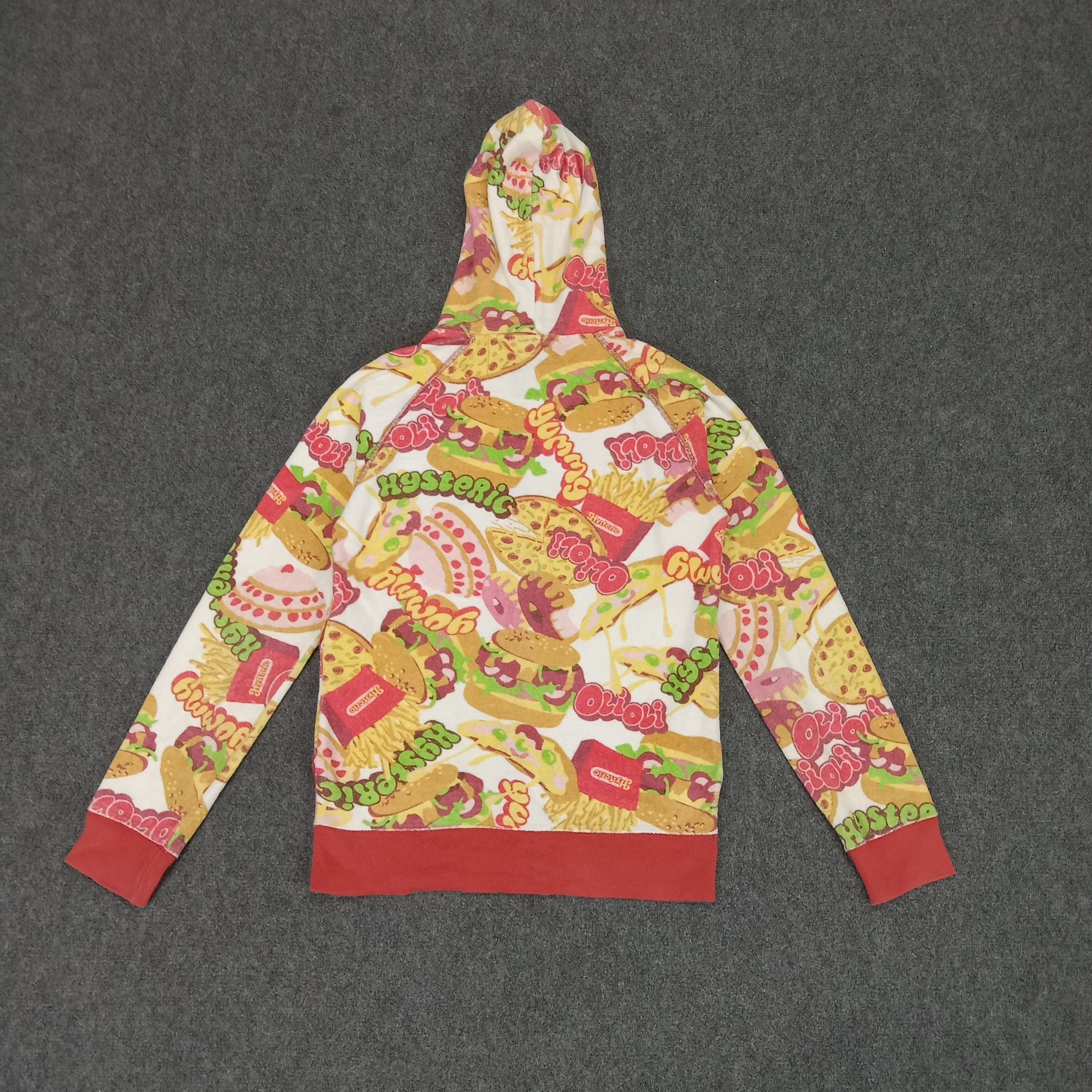 Hysteric Glamour × Japanese Brand × Vintage Hysteric Glamour Japanese Brand Fullprint Hoodies Size US XS / EU 42 / 0 - 5 Thumbnail