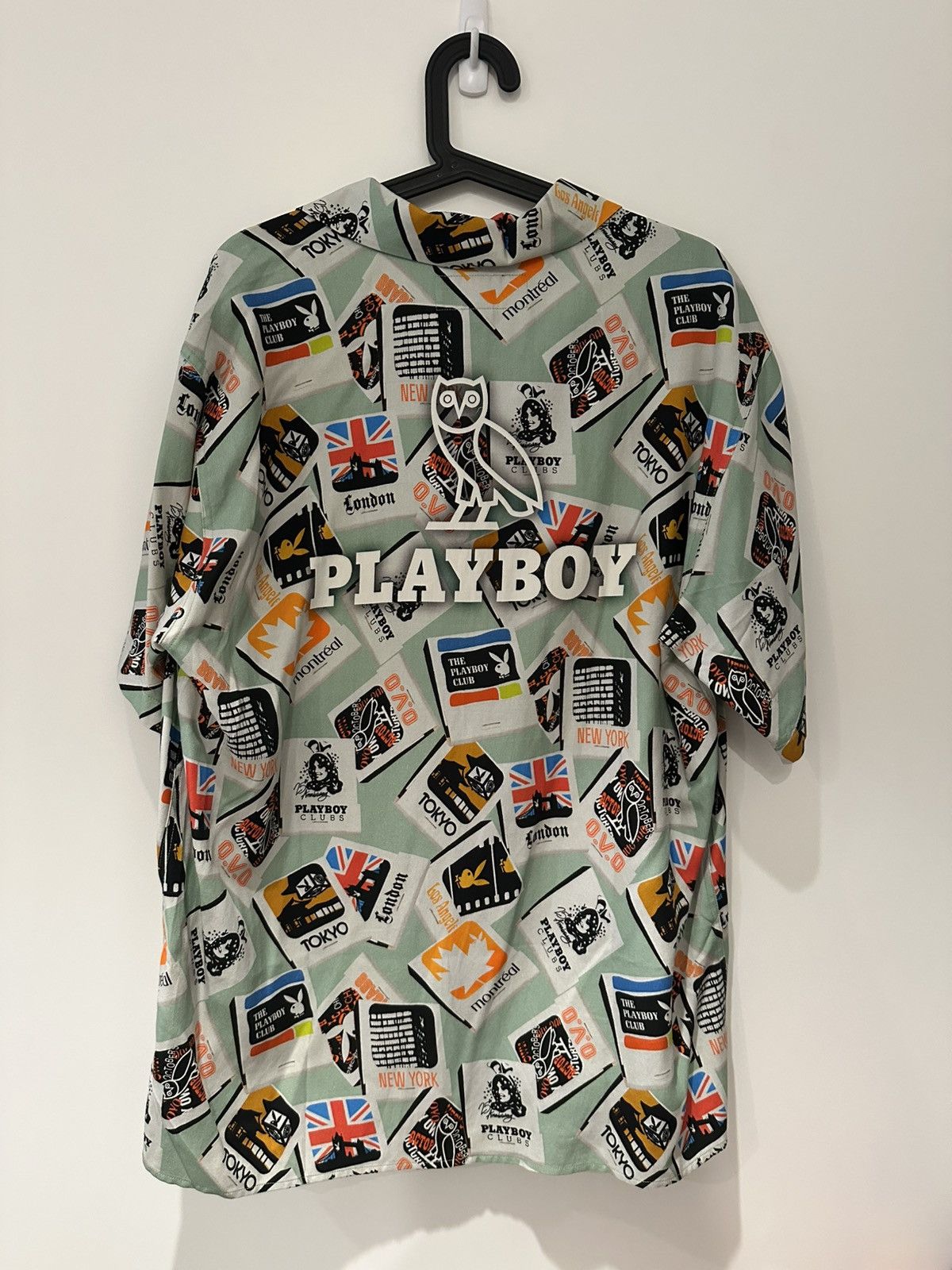 October's Very Own × Playboy OVO × PLAYBOY Silk Shirt Size US L / EU 52-54 / 3 - 2 Thumbnail