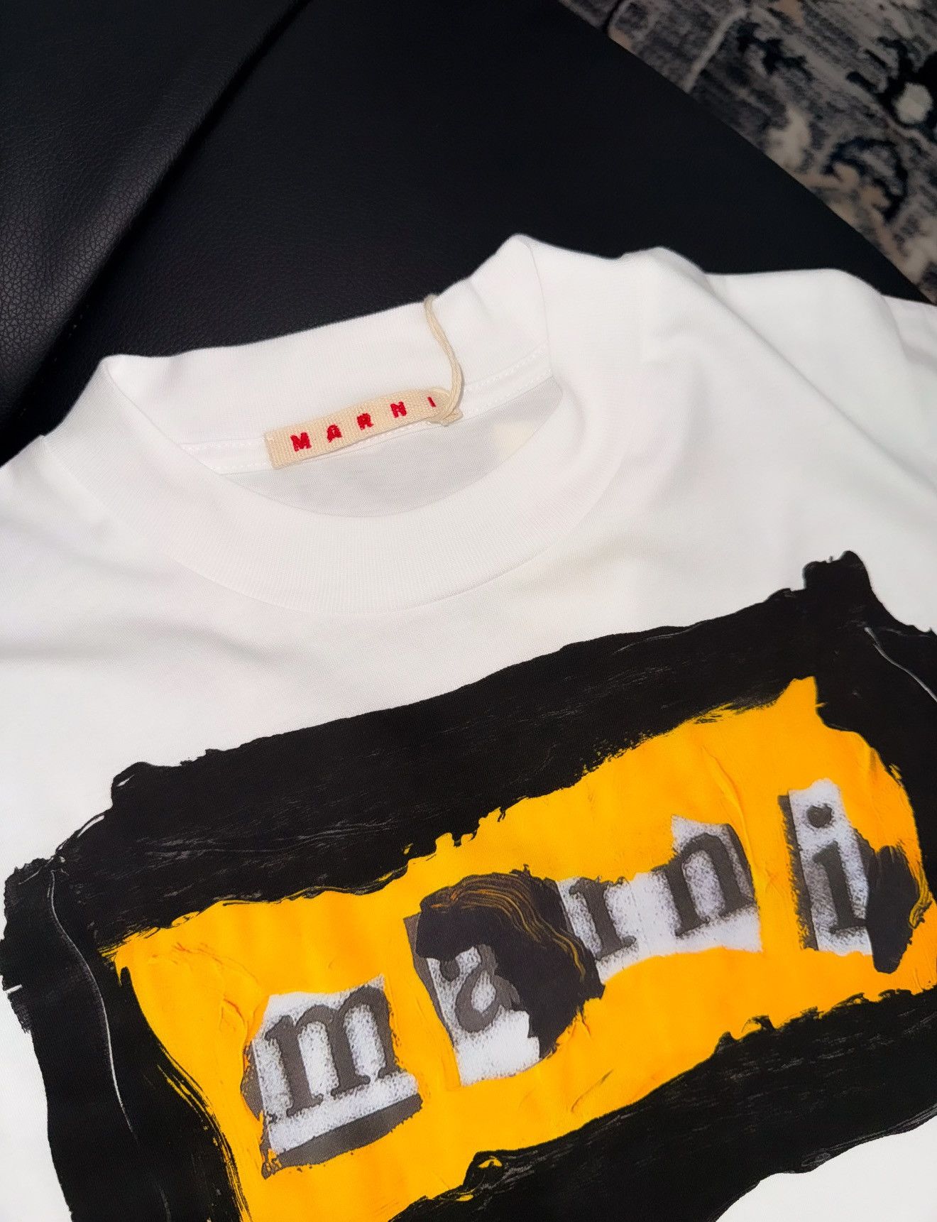 Marni Marni logo t shirt Size US L / EU 52-54 / 3 - 2 Thumbnail