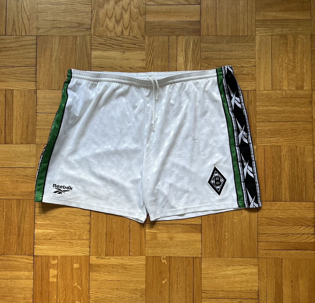 Reebok × Vintage Shorts Reebok Borussia Monchengladbach 1998 Home Football Size US 33 - 1 Thumbnail