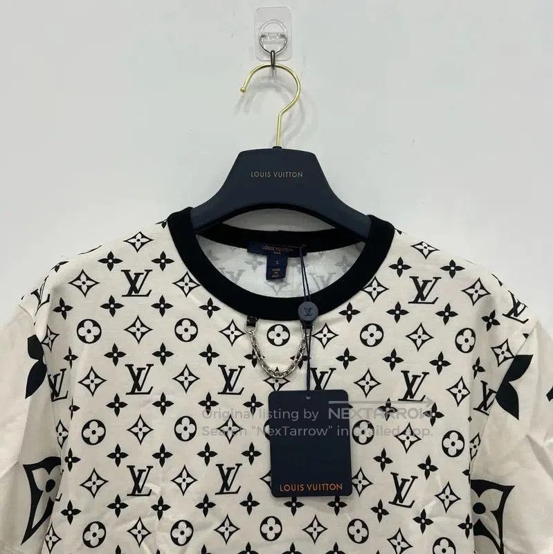 Louis Vuitton Louis Vuitton White Women's T. Size S / US 4 / IT 40 - 3 Thumbnail