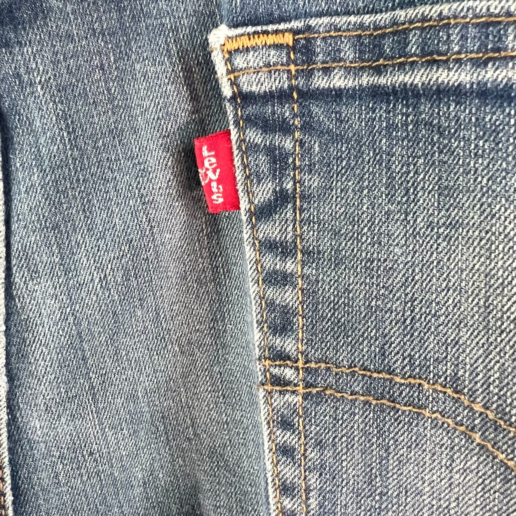 Levi's Levi's 541 Straight Leg Jeans Mens Blue Size 42 x 34 Regular Fit Cotton Blend Size US 42 / EU 58 - 6 Thumbnail