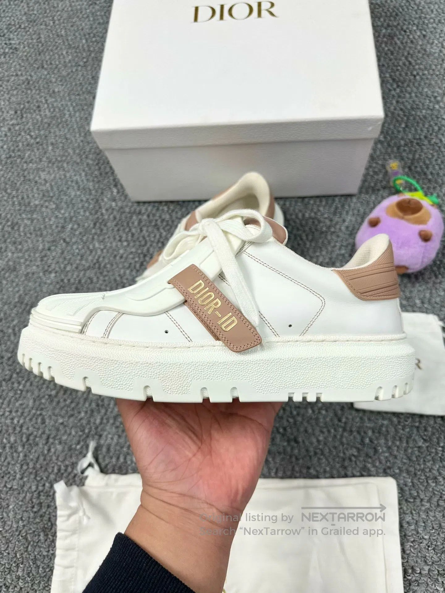 Dior Dior White Magic Tape Shell Head Casual Shoes| Size US 8 / IT 38 - 3 Thumbnail