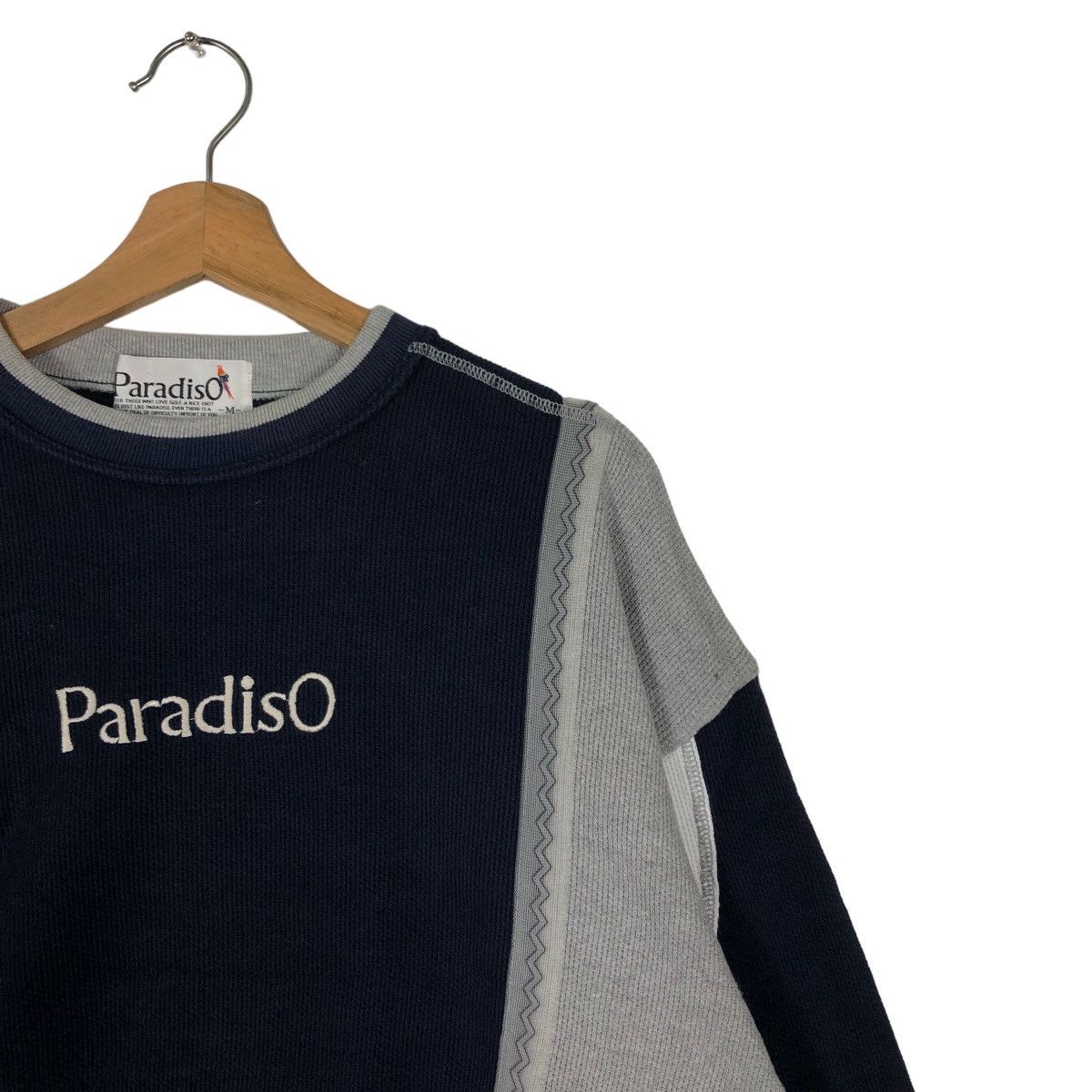 Japanese Brand 🔥90’s Vintage Paradiso Sweatshirt Crewneck Big Logo Design Size US M / EU 48-50 / 2 - 6 Thumbnail