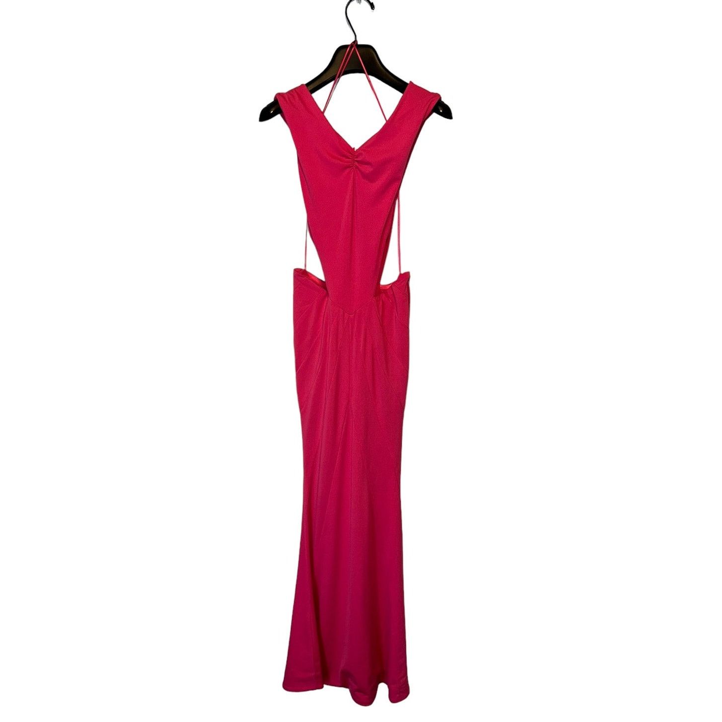 Retrofete NEW BNWT Retrofête Giada Pink Mermaid Maxi Dress XXS Cutout Size XXS / US 00 / IT 34 - 2 Thumbnail