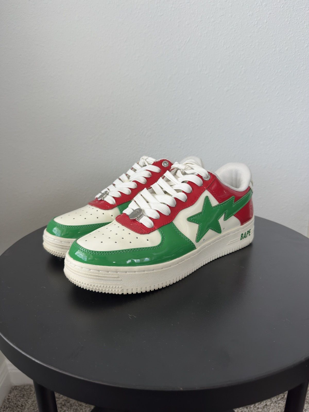 Bape BAPESTA Italia/Italy/Mexico Red White Green Size US 9 / EU 42 - 1 Thumbnail