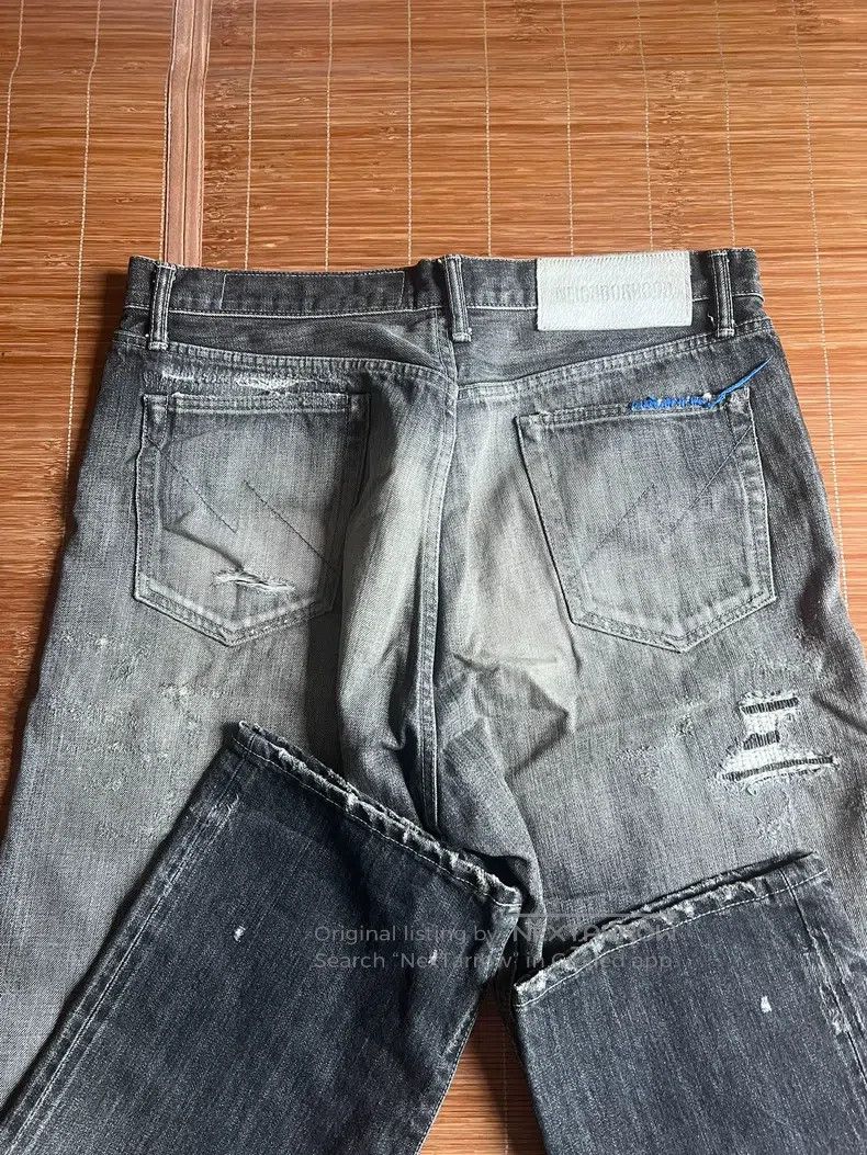 Neighborhood Neighborhood size L Water-washed denim jeans with colorful Size US 27 - 9 Thumbnail