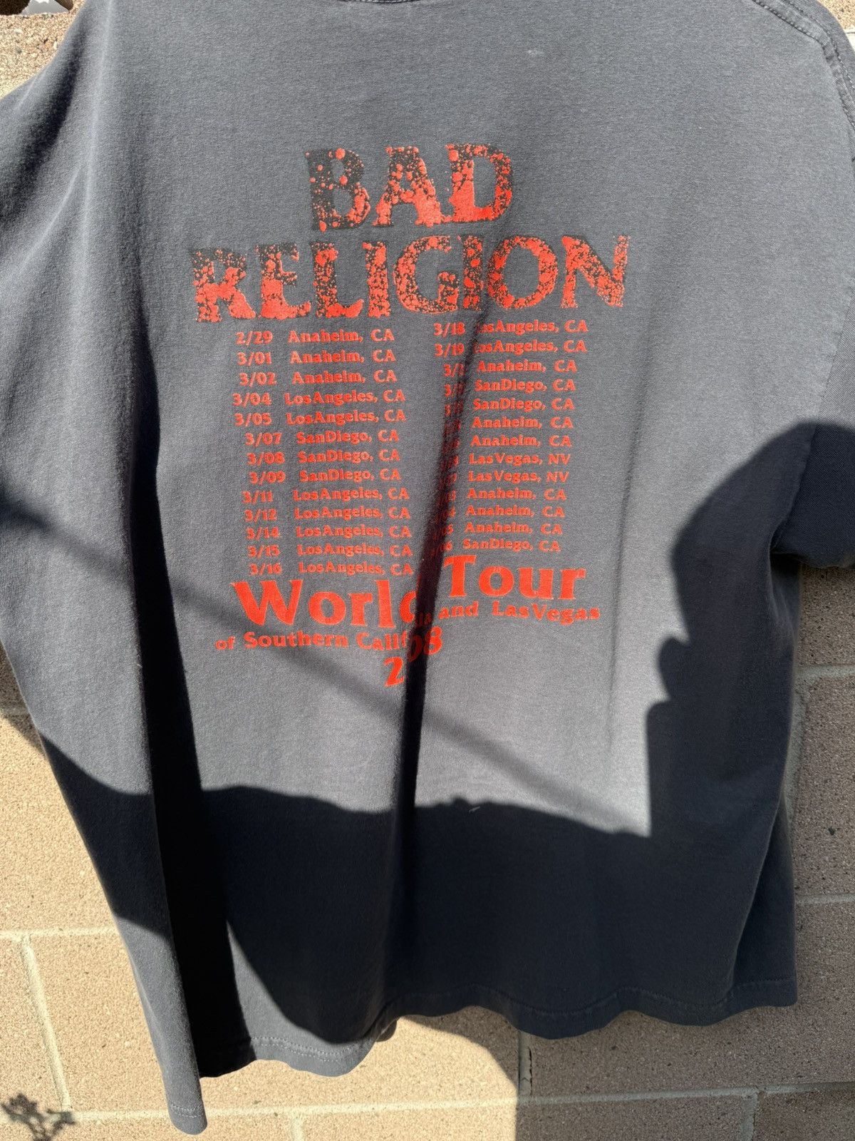 Vintage Bad Religion Tee Size US XL / EU 56 / 4 - 3 Thumbnail