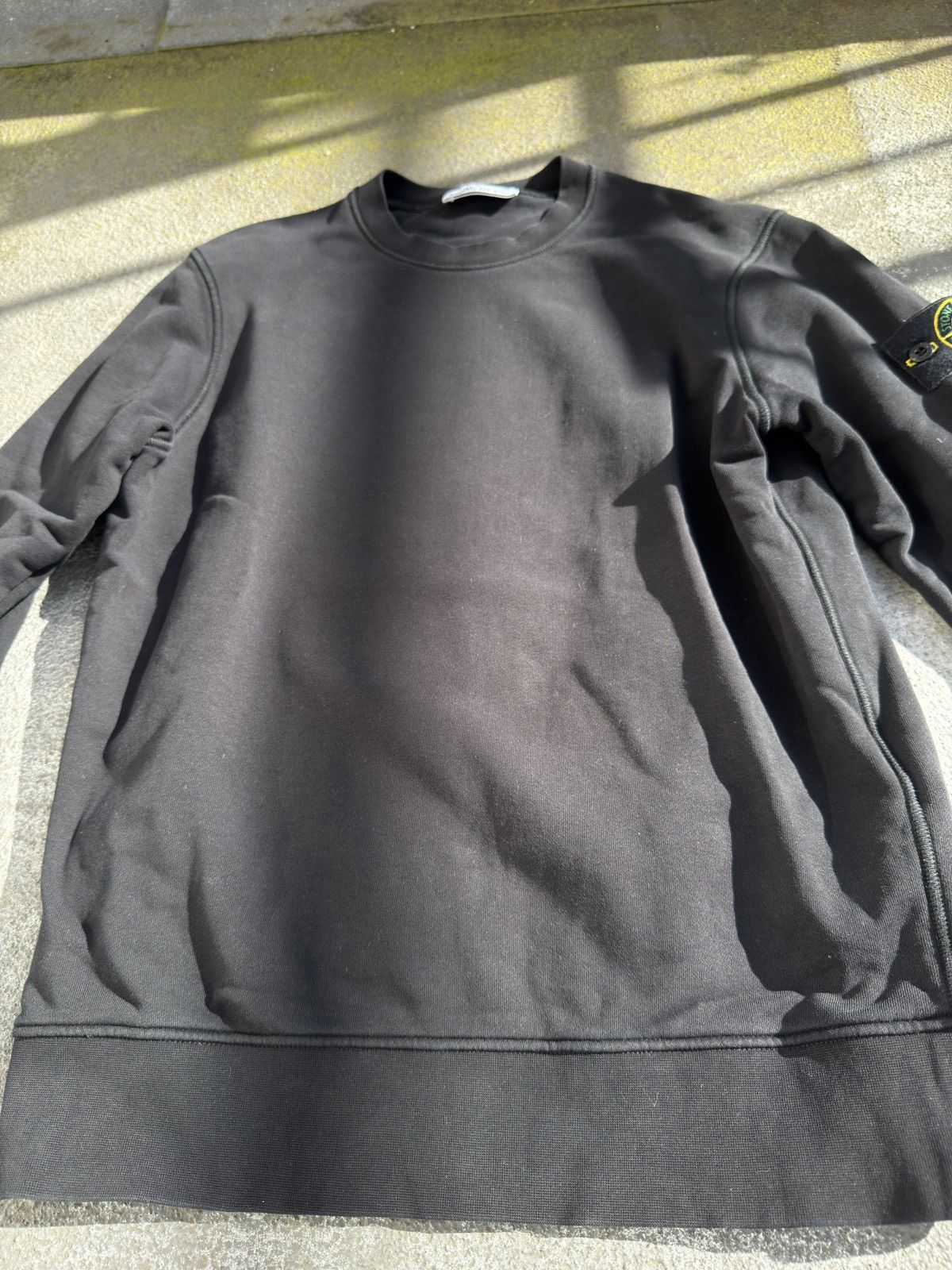 Stone Island Stone Island Crew Neck Sweatshirt Black Medium Size US M / EU 48-50 / 2 - 5 Thumbnail