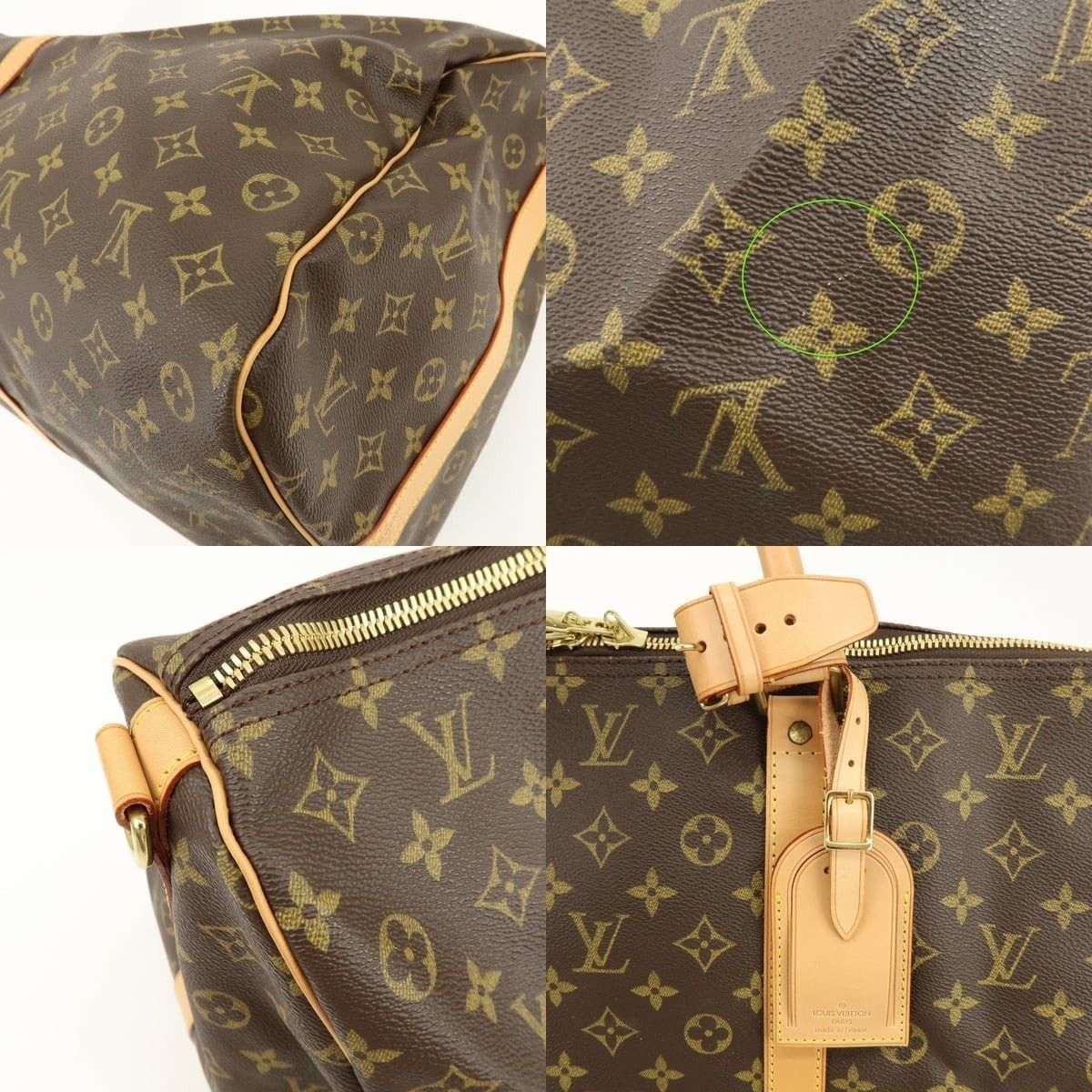 Louis Vuitton Louis Vuitton Monogram Keepall Bandouliere 60 Duffle Bag Size ONE SIZE - 6 Thumbnail