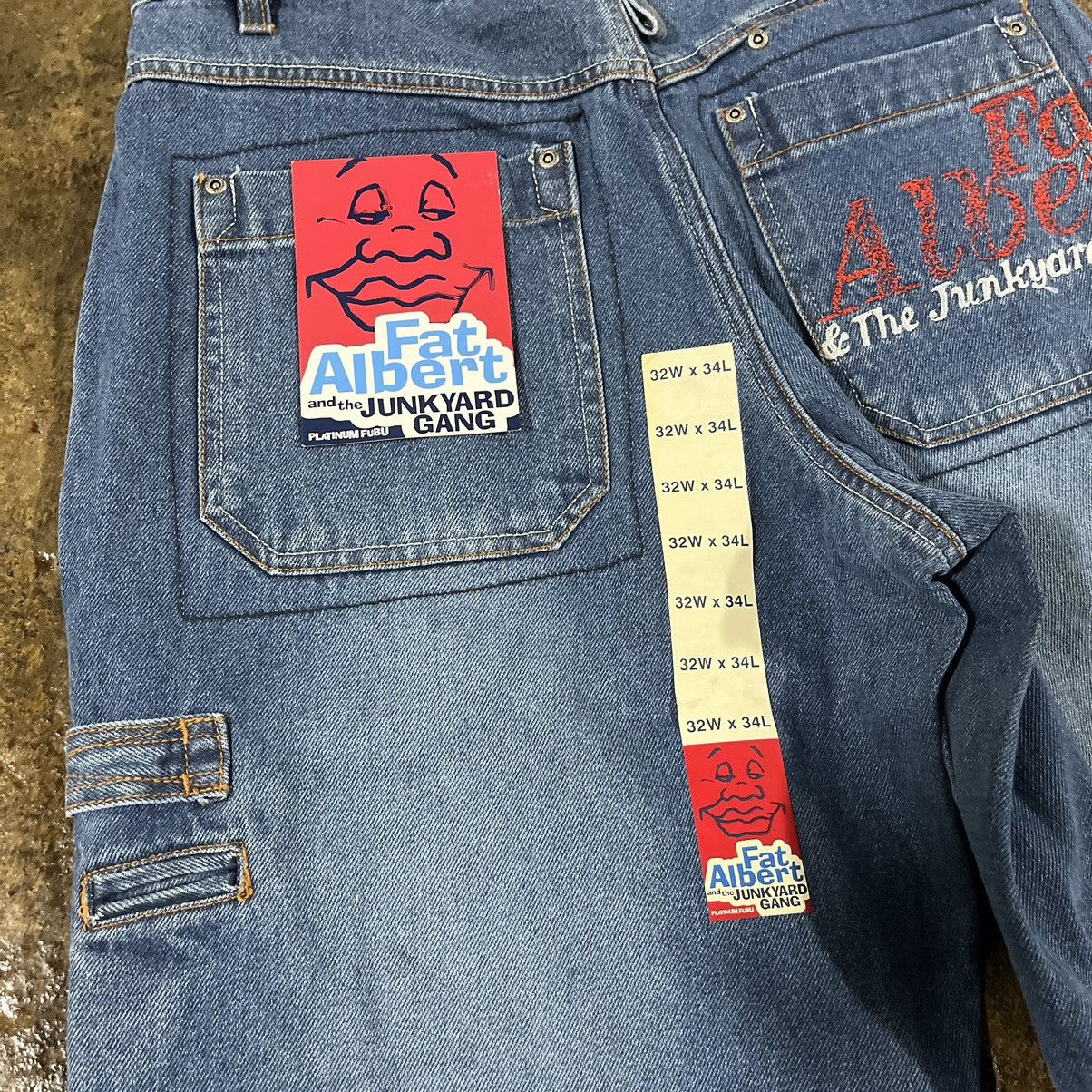 Fubu × JNCO × Vintage Crazy Vintage Y2K FUBU Carpenter Jeans Baggy Hip-Hop Skater Size US 32 / EU 48 - 5 Thumbnail