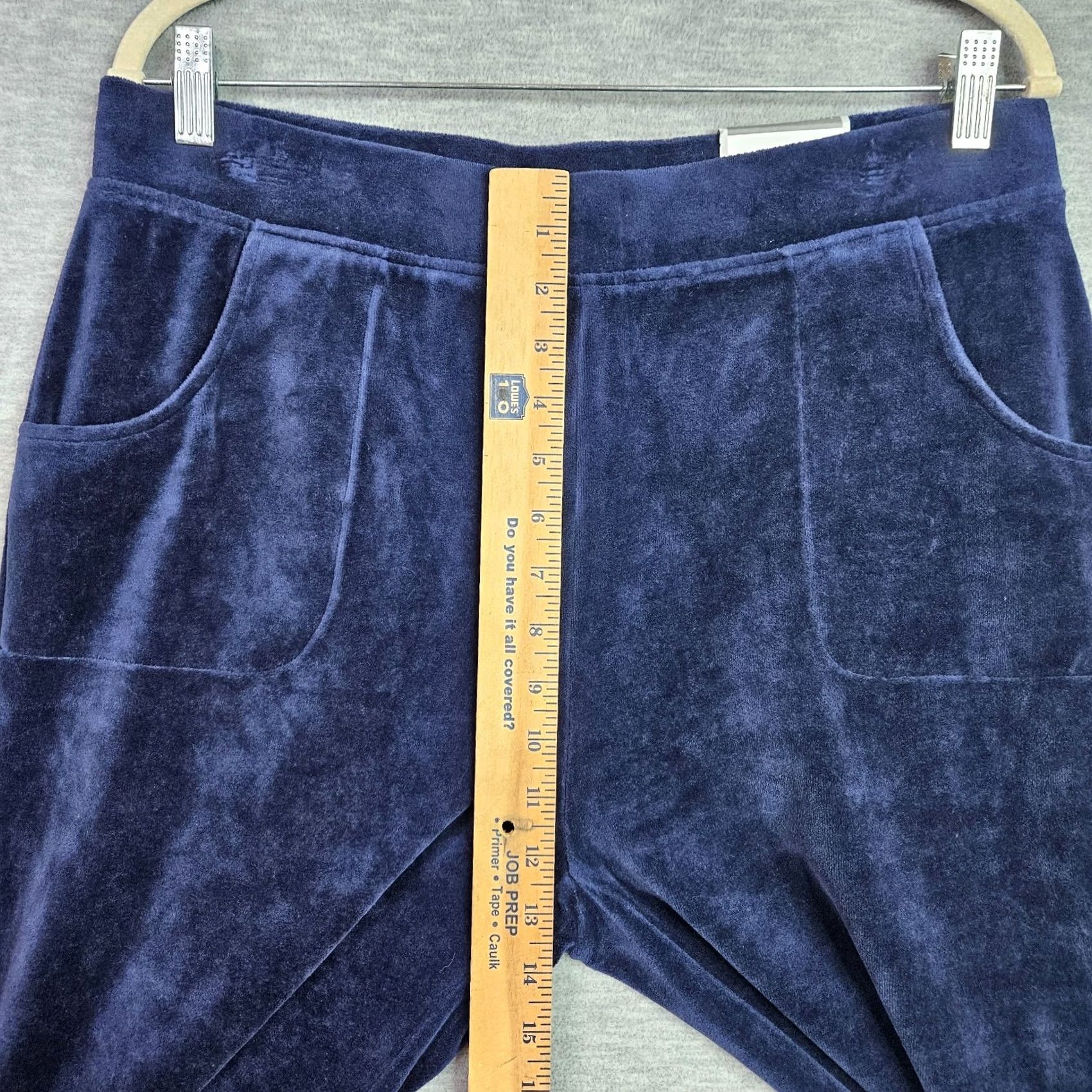 Vintage Zenergy Chico's Women's Pants Regular Cotton Polyester Blue Solid Pant Size 1 Size 25" / US 0 / IT 36 - 5 Thumbnail