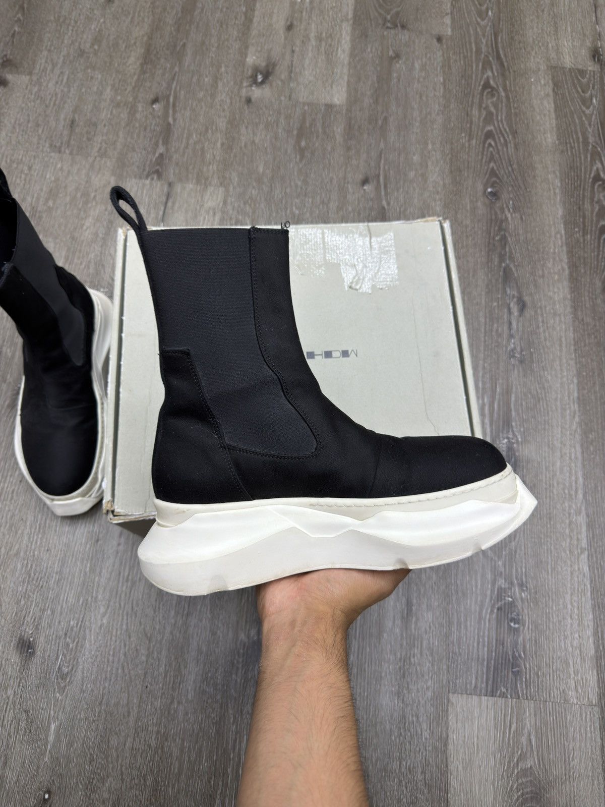 Rick Owens Rick Owens DRKSHDW Gethsemane Beatle Abstract Boot Size US 9 / EU 42 - 4 Thumbnail