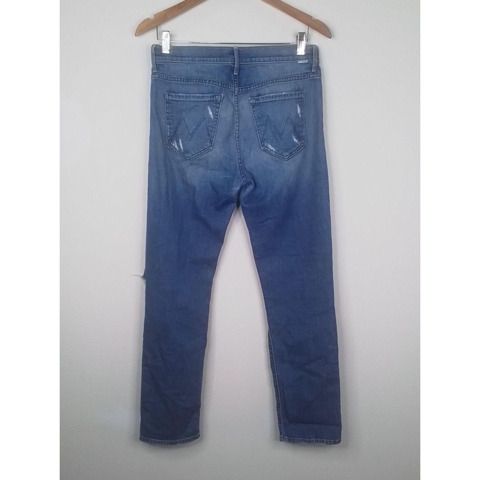 MOTHER Mother Denim Jeans Women's 26 The Vagabond Distressed Size 26" / US 2 / IT 38 - 3 Thumbnail