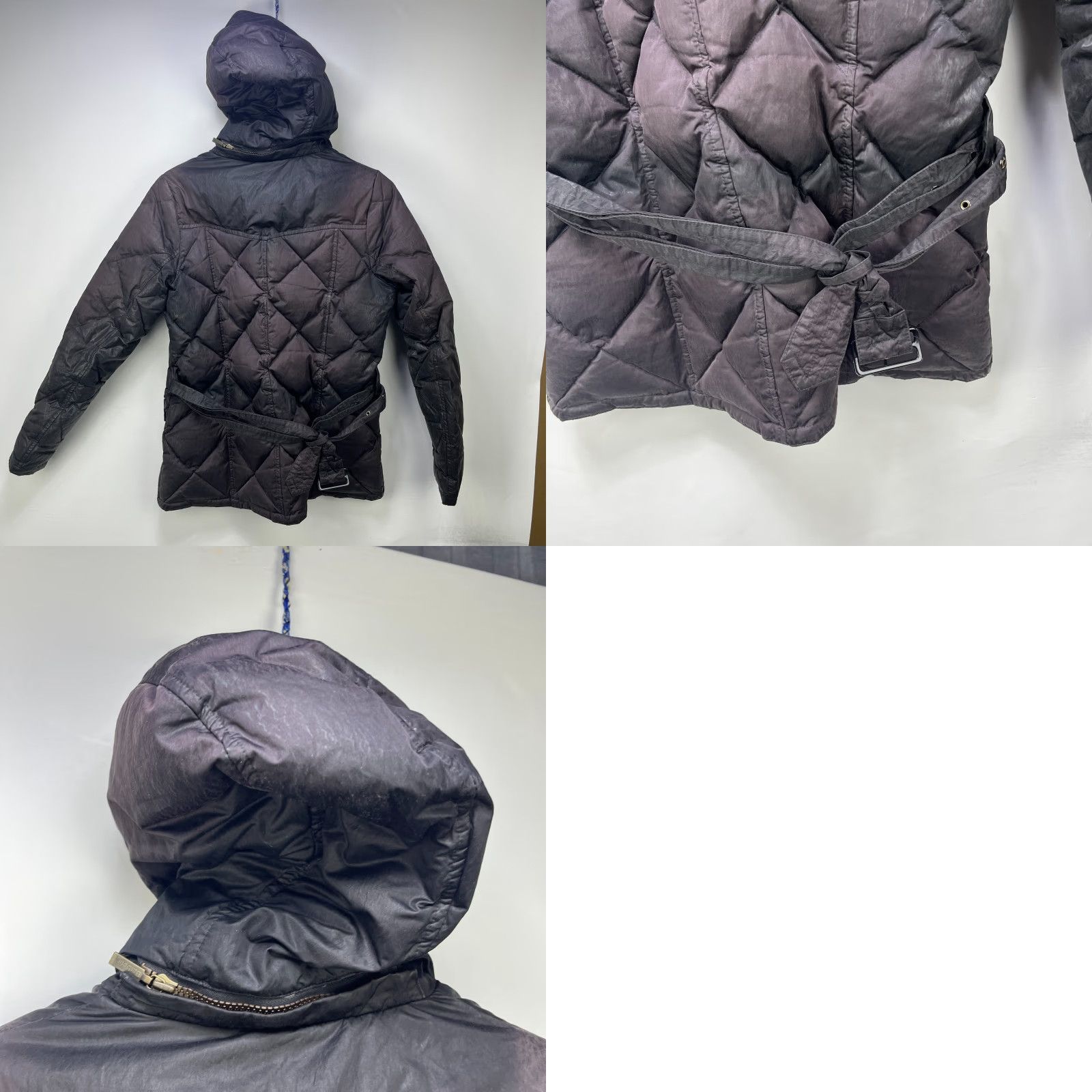 Barbour VINTAGE Barbour Jacket Women 8 Brown Puffer Nation Down Size M / US 6-8 / IT 42-44 - 9 Thumbnail