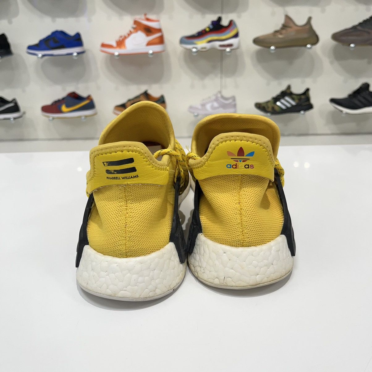 Adidas × Humanrace × Pharrell Adidas NMD HU Pharrell Human Race Yellow Size US 9.5 / EU 42-43 - 4 Thumbnail