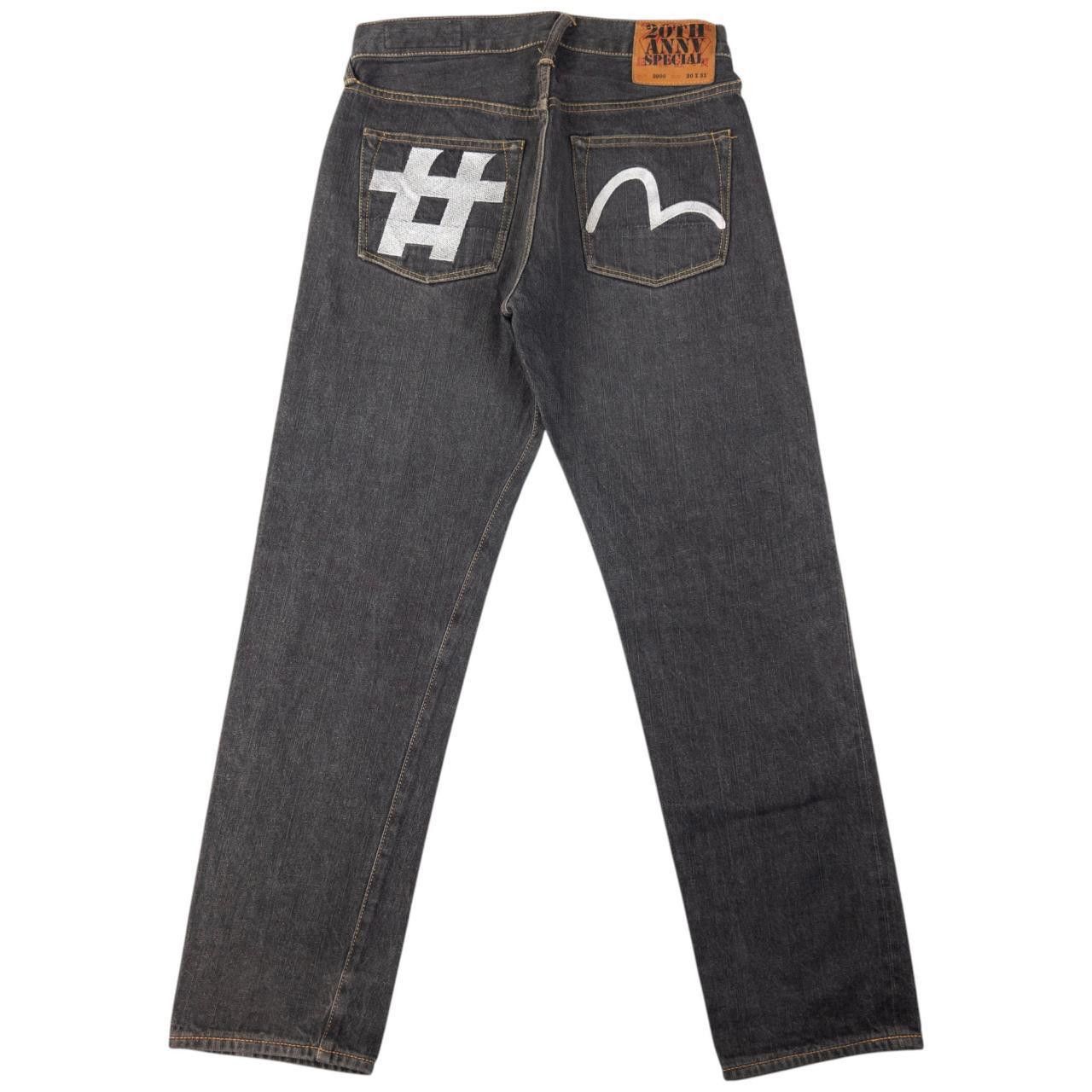 Evisu Vintage Evisu 20th Anniversary Gull Denim Jeans Size W30 Size US 29 - 3 Thumbnail