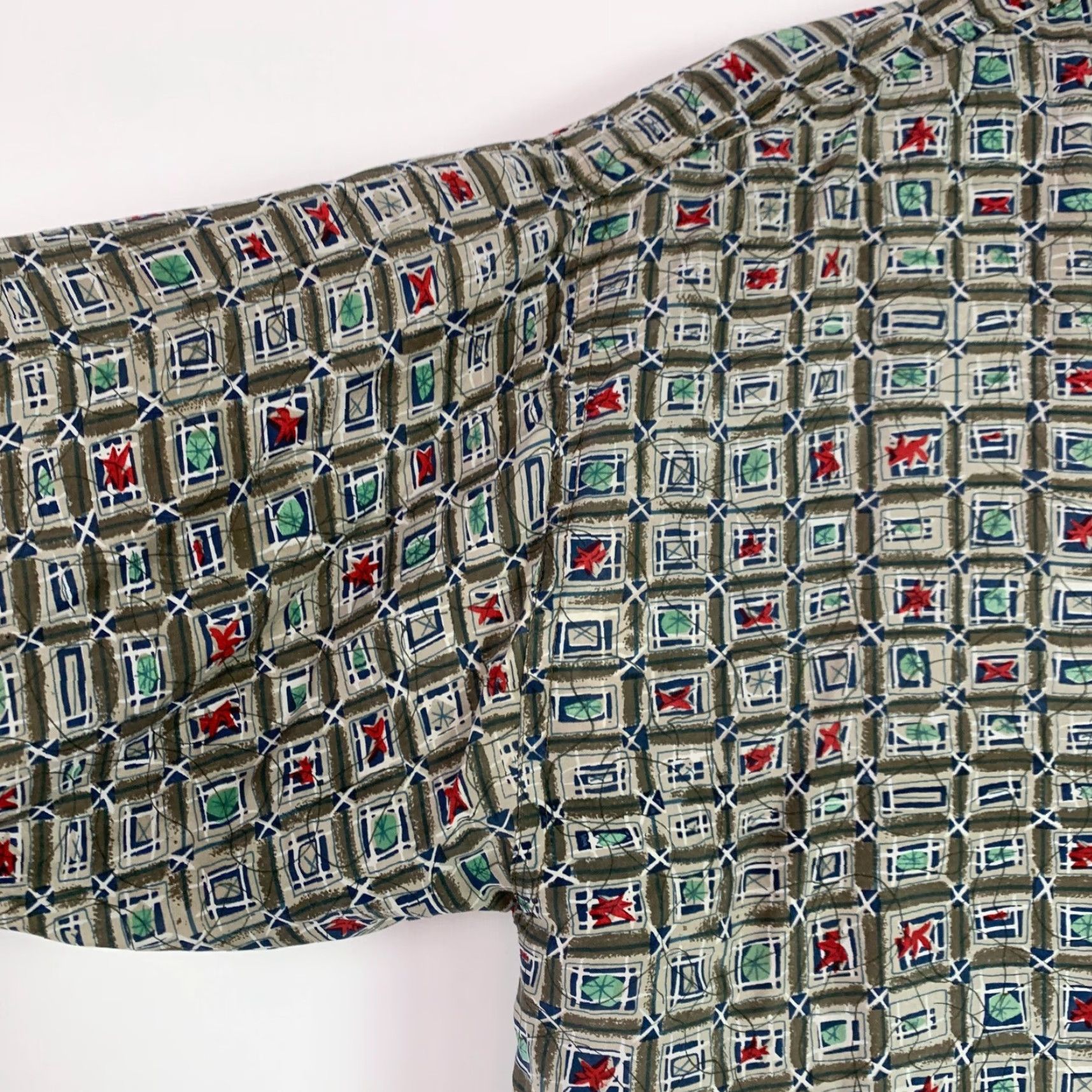 Vintage VINTAGE Montage Pour Homme Silk Funky Rad Geometric Button Up Shirt Mens M Size US M / EU 48-50 / 2 - 4 Thumbnail