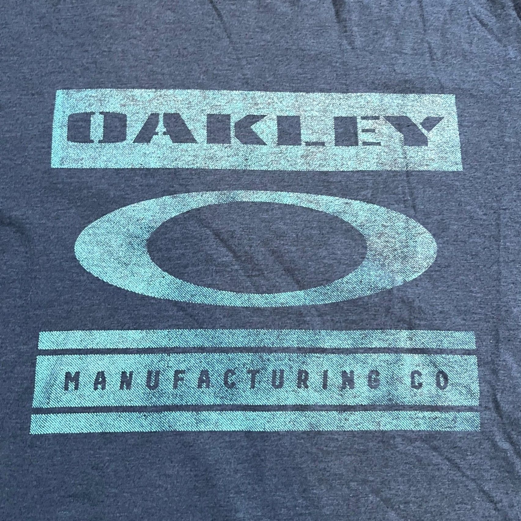 Oakley Oakley Shirt Mens Large Graphic Blue Tshirt Size US L / EU 52-54 / 3 - 2 Thumbnail