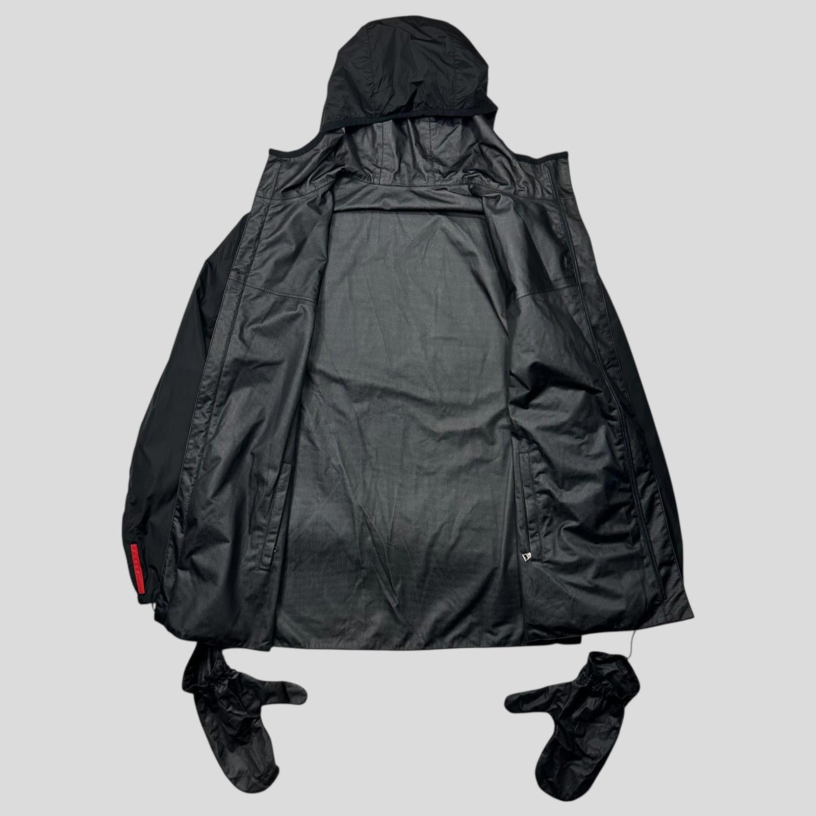 Prada Prada Sport 1999 Hydrophobic Taped Reversible Glove Jacket L Size US L / EU 52-54 / 3 - 5 Thumbnail