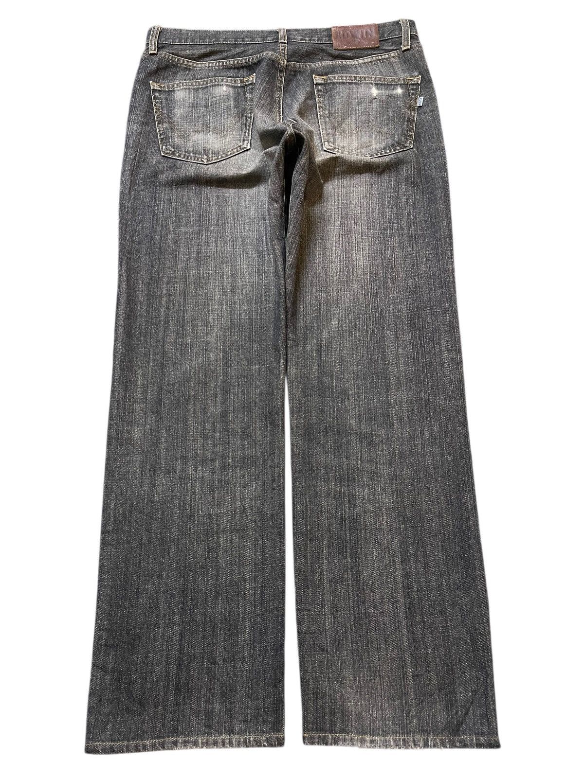 Edwin Vintage Edwin Faded Stone Wash Distress Style Loose Jeans Size US 32 / EU 48 - 2 Thumbnail