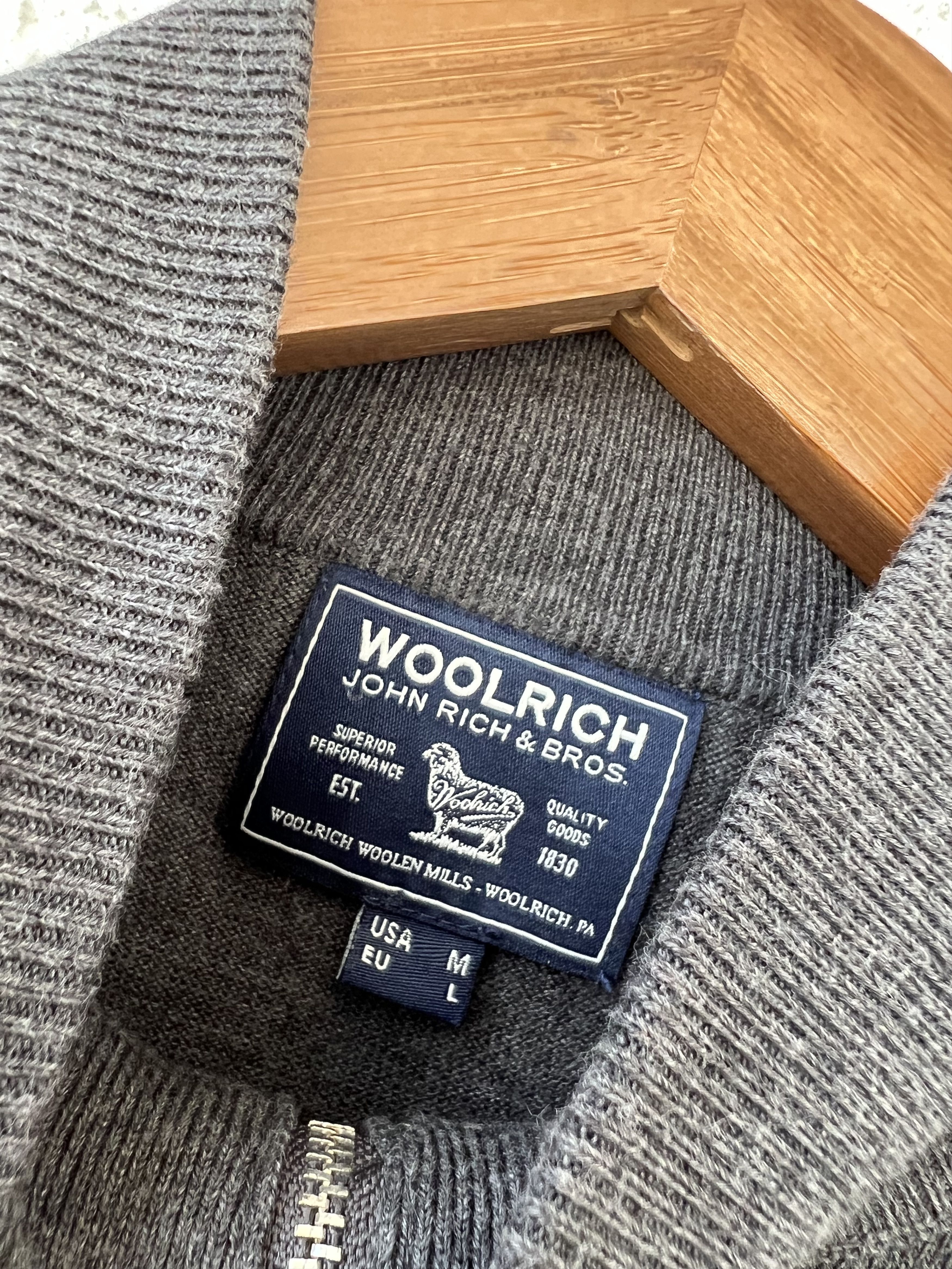 Woolrich Woolen Mills Woolrich Zip Sweater M Size US M / EU 48-50 / 2 - 2 Thumbnail