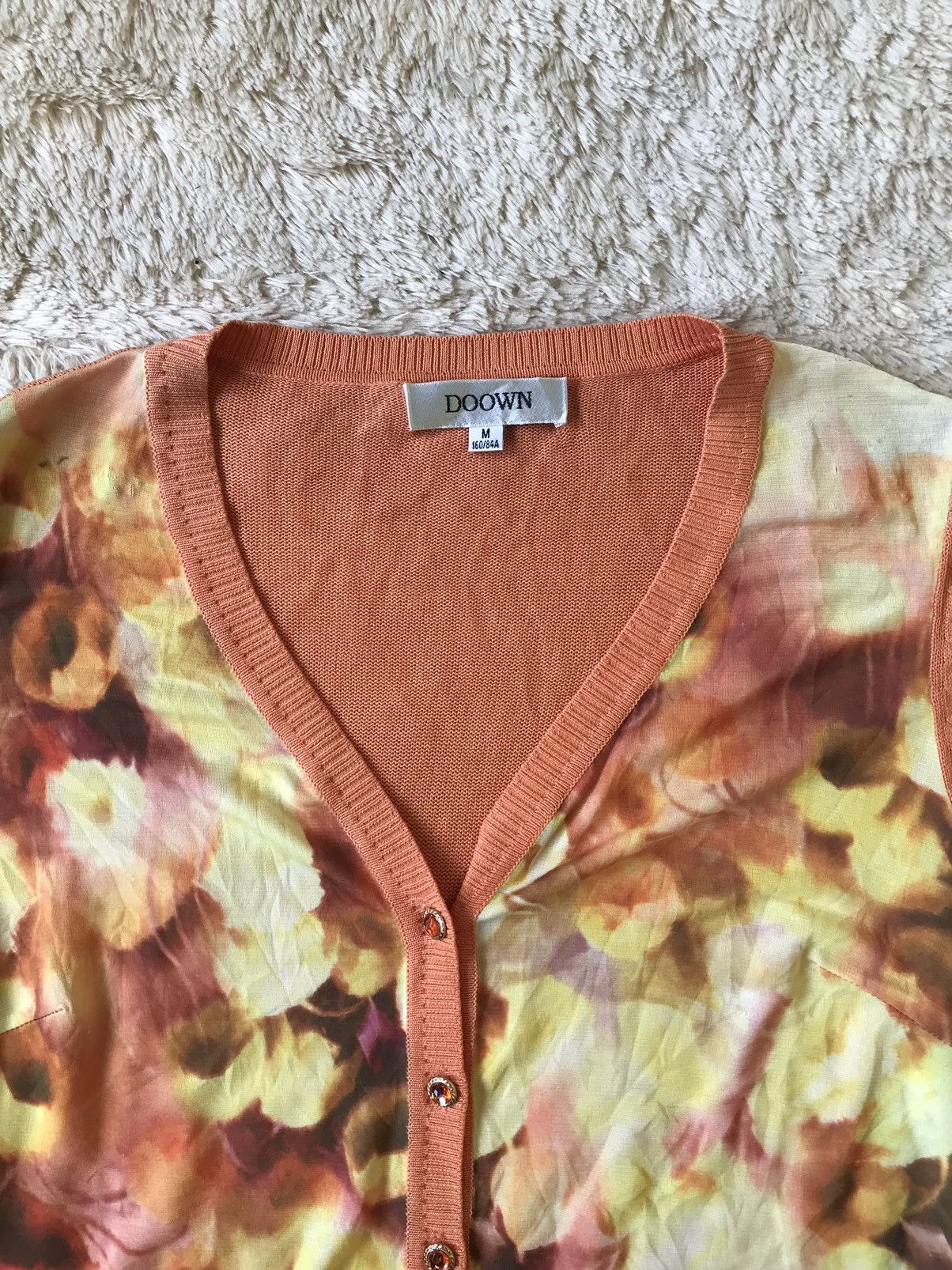 Japanese Brand Japanese Brand Cardigan Sweater Full Print Size M / US 6-8 / IT 42-44 - 7 Thumbnail