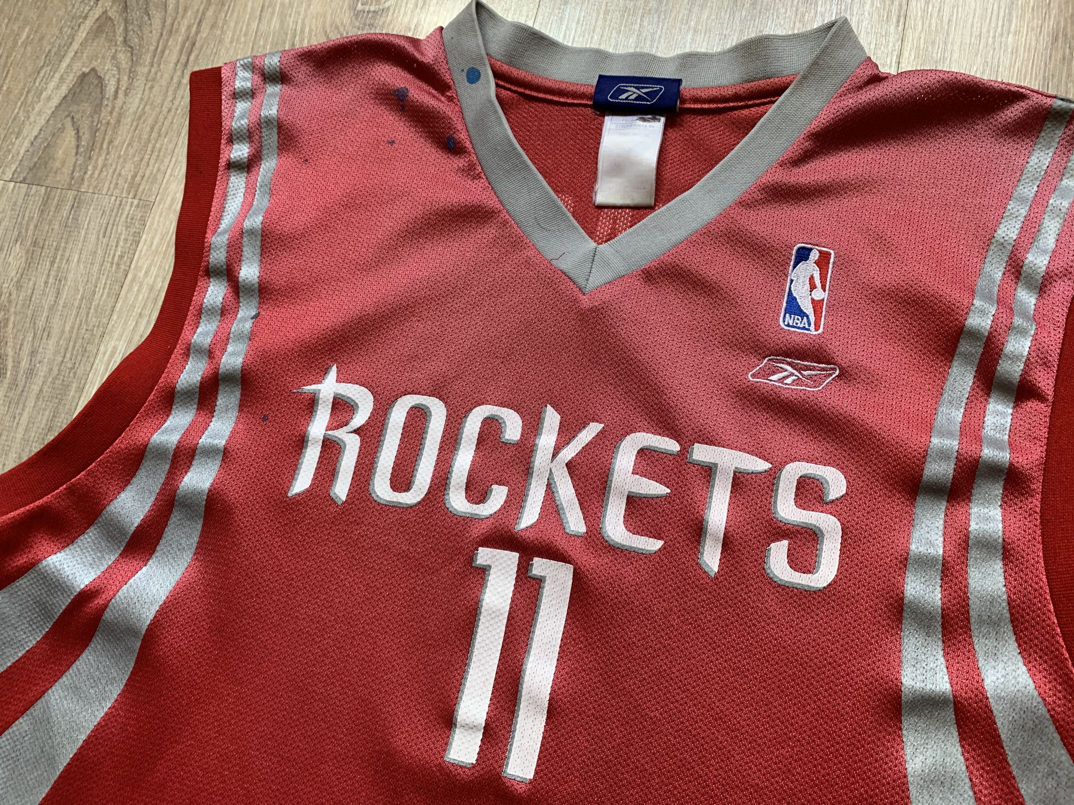 NBA × Reebok × Vintage Vintage Reebok Yao Minh Houston Rockets #11 Jersey Size US L / EU 52-54 / 3 - 6 Thumbnail