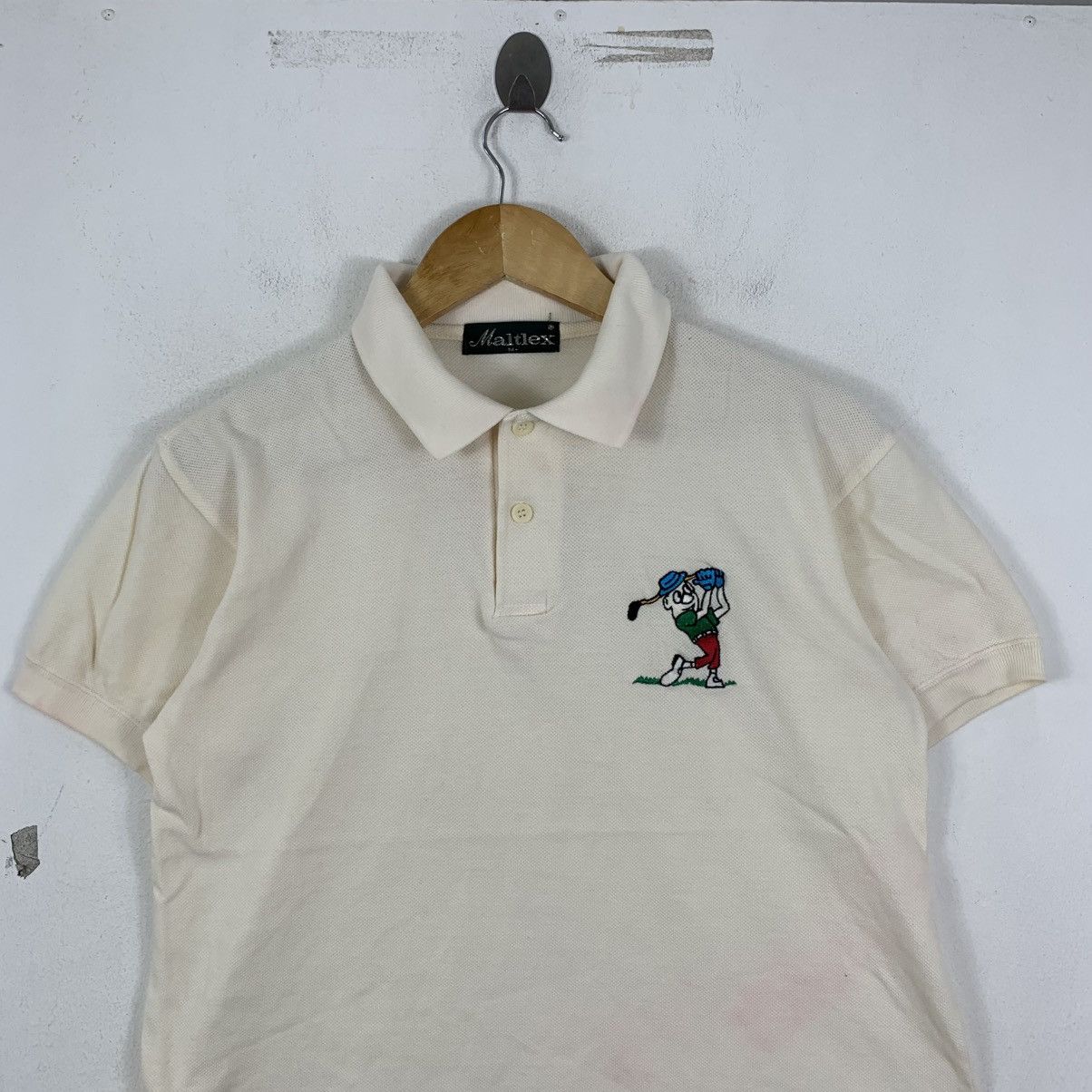 Vintage Vintage 90s MALTLEX GOLF Embroidered Polos Collar Tshirt Size US M / EU 48-50 / 2 - 3 Thumbnail