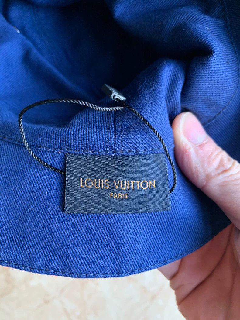 Louis Vuitton Louis Vuitton Reversible Orange Fisherman Hat 2505-Nextarro Size ONE SIZE - 7 Thumbnail