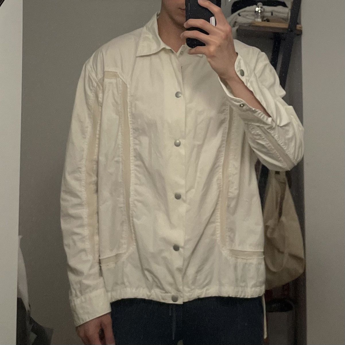 John Elliott John Elliott off white shirt jacket Size US L / EU 52-54 / 3 - 2 Thumbnail