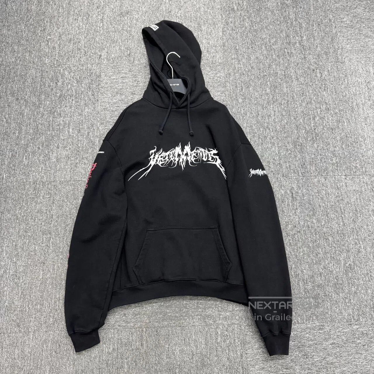 トップス vetements fuck you hoodie Vetements Fuck You Hoodie - Black | Garmentory
