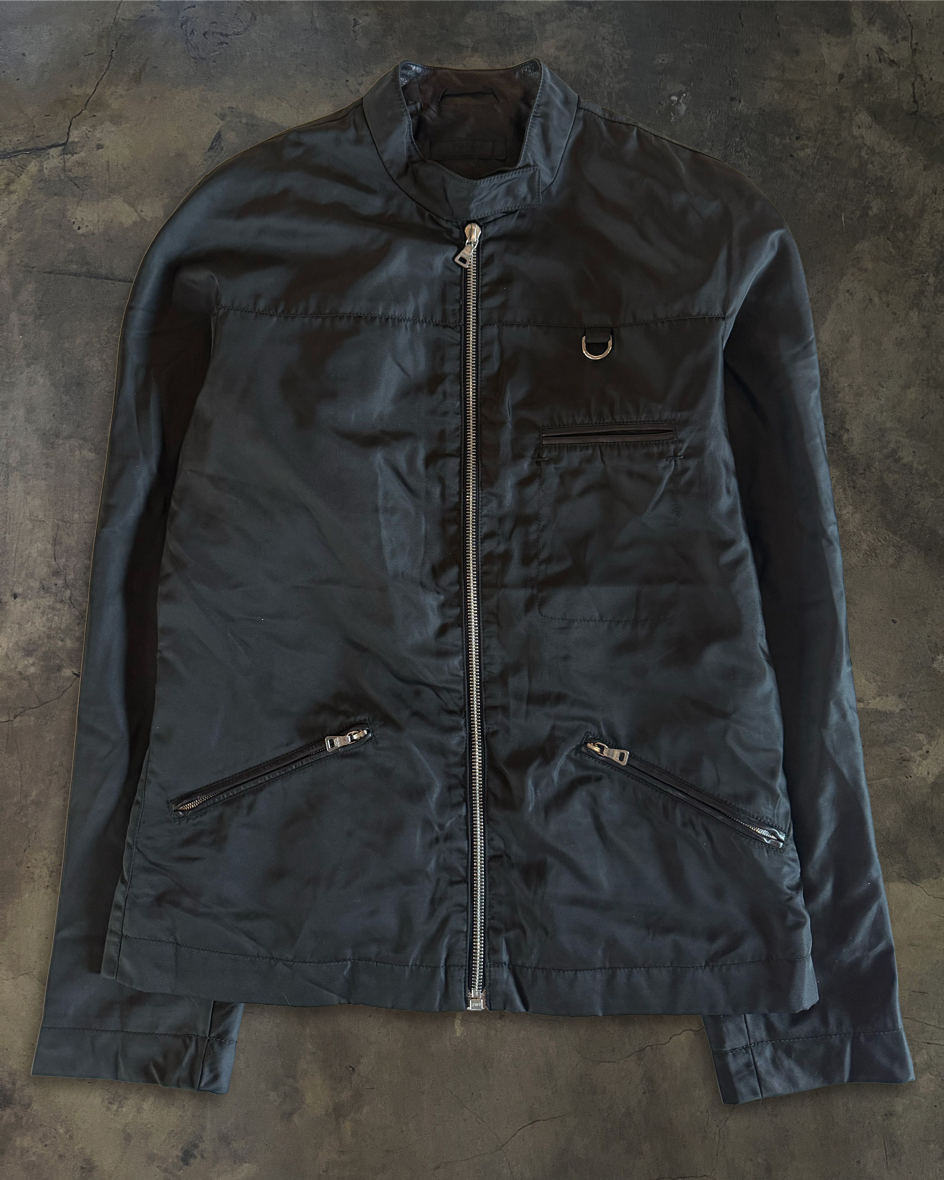 Prada PRADA SS2003 ZIP UP NYLON BLOUSON JACKET Size US XXS / EU 40 - 1 Thumbnail