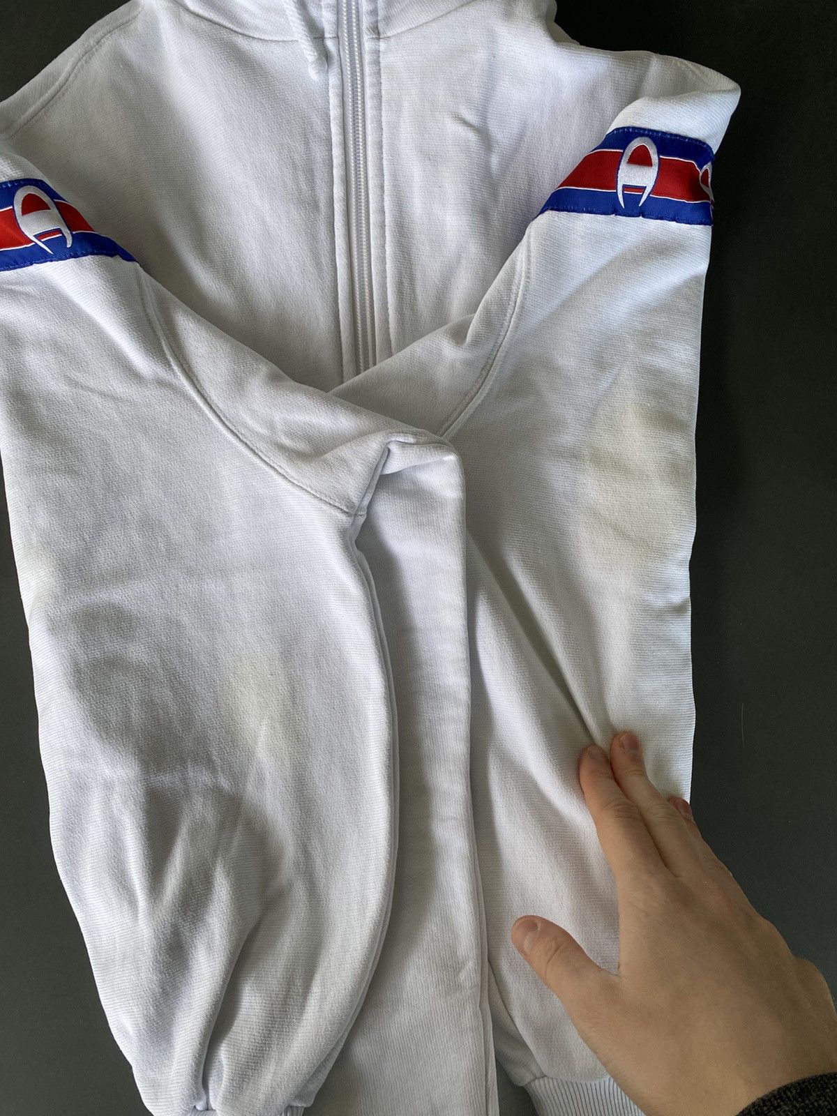 Champion × Vetements VETEMENTS SS17 - White Champion Zip Up Size US M / EU 48-50 / 2 - 13 Thumbnail