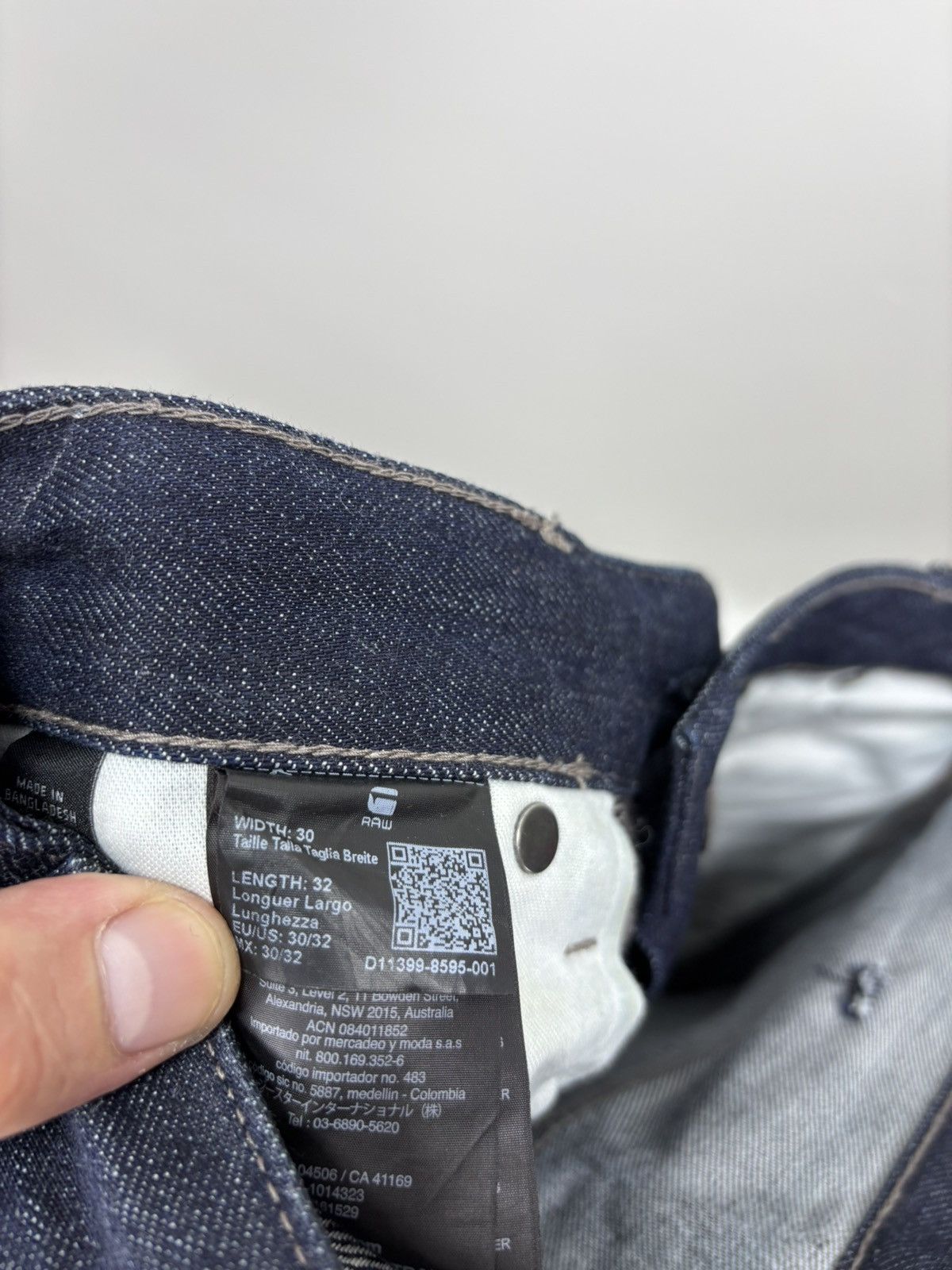 G-Star Mens cargo jeans G Star Raw Size 30 Color Blue Size US 30 / EU 46 - 10 Thumbnail