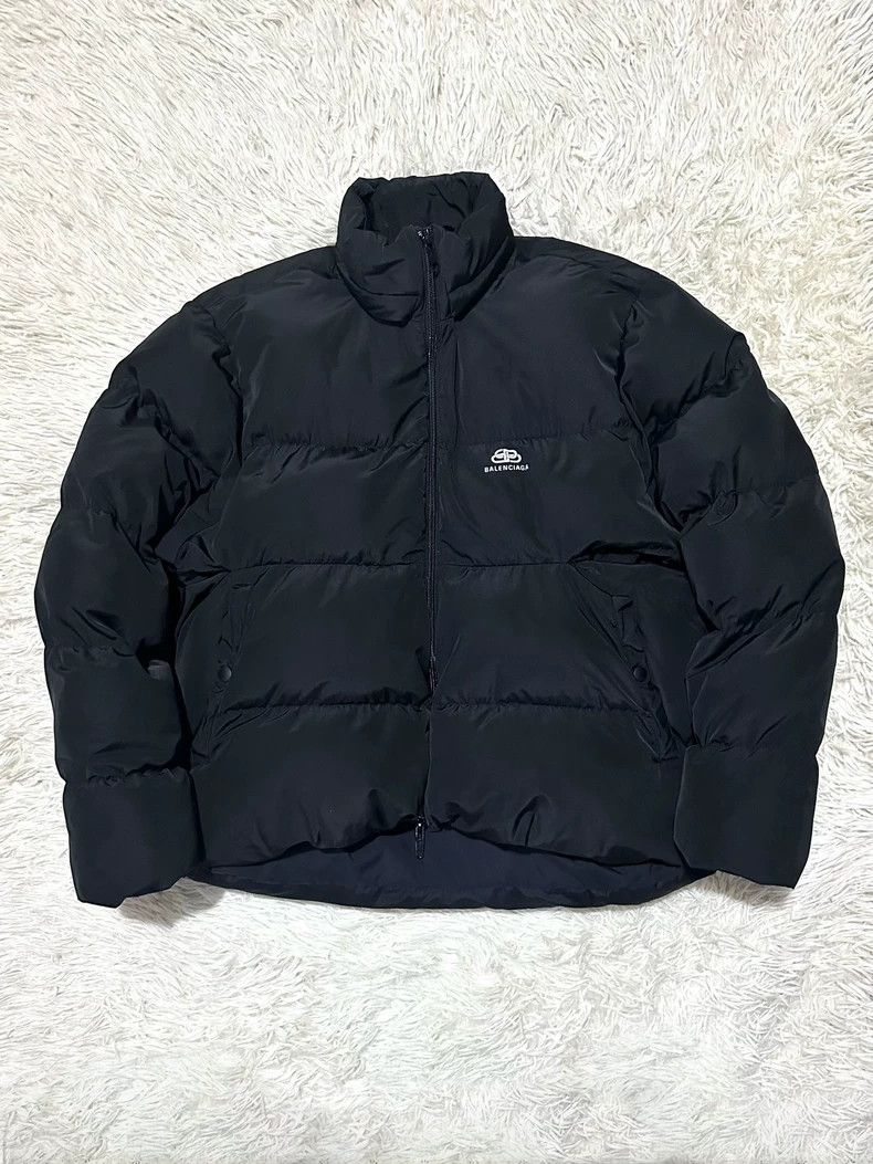 Balenciaga Balenciaga Puffer Jacket with High Neck Design - dmc Size US XS / EU 42 / 0 - 1 Thumbnail