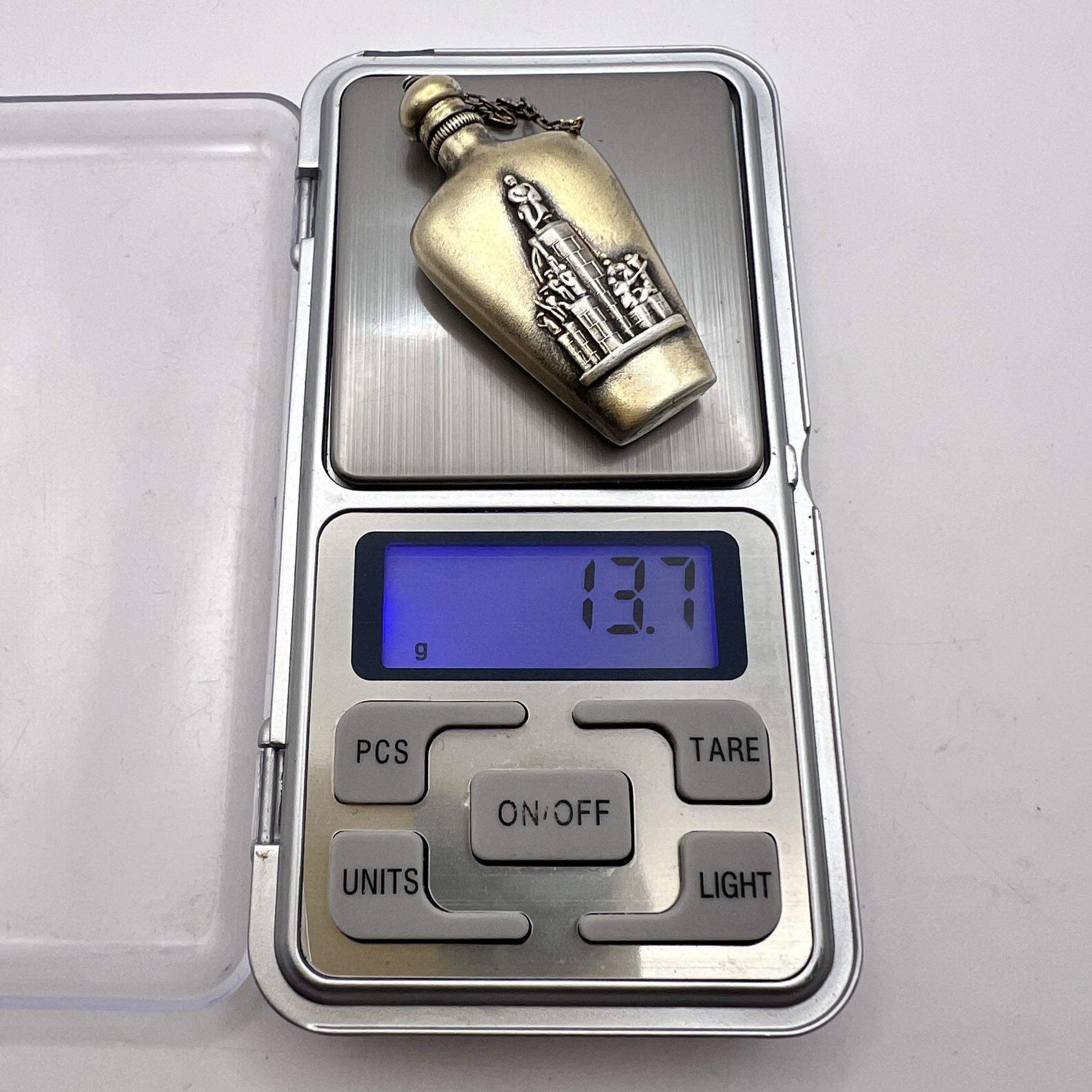 Vintage Vintage Gilt Silver 875 bottle Flask Perfume Oil Size ONE SIZE - 5 Thumbnail