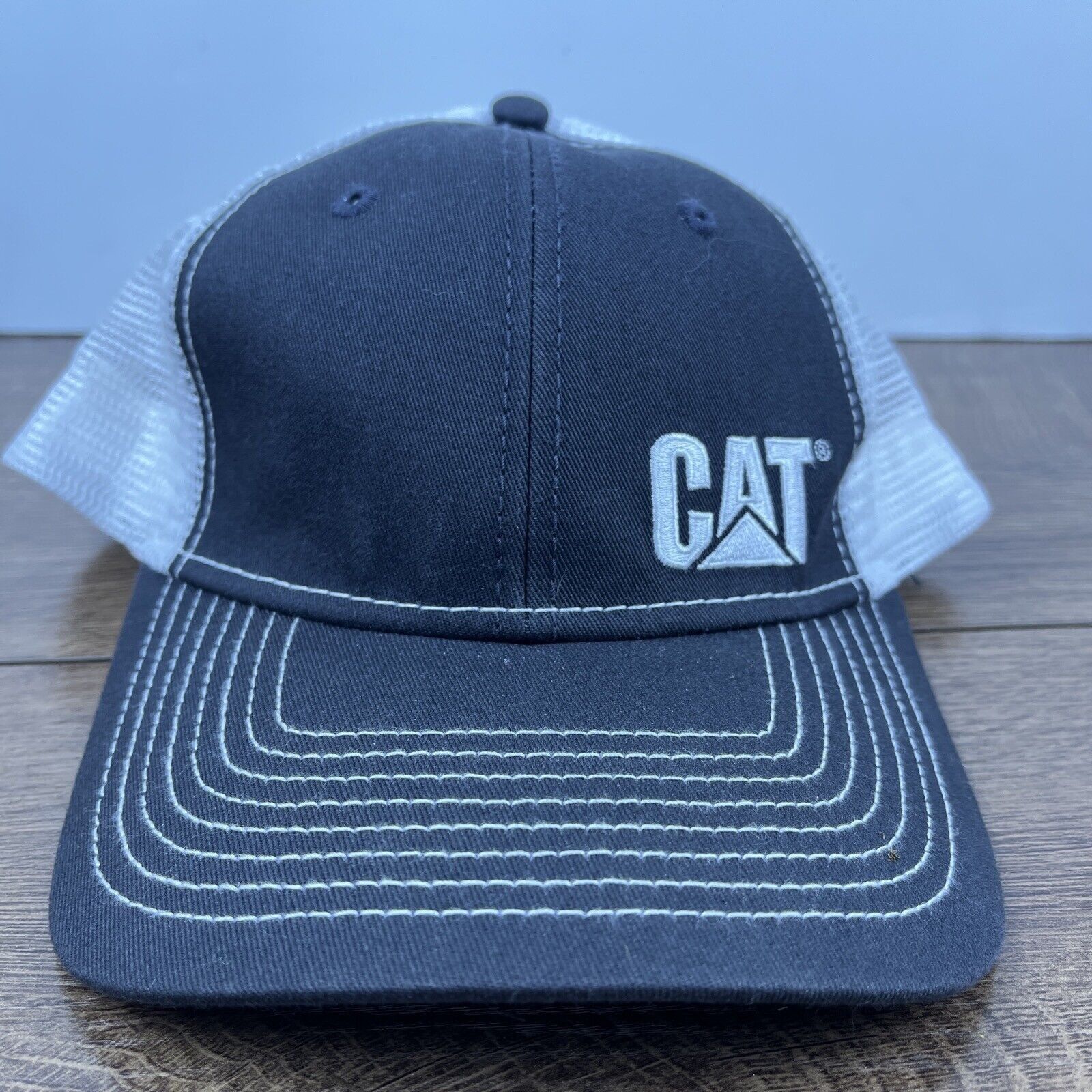 Other CAT Hat CAT Construction Hat Black Hat Adjustable Adult Size Size ONE SIZE - 1 Thumbnail